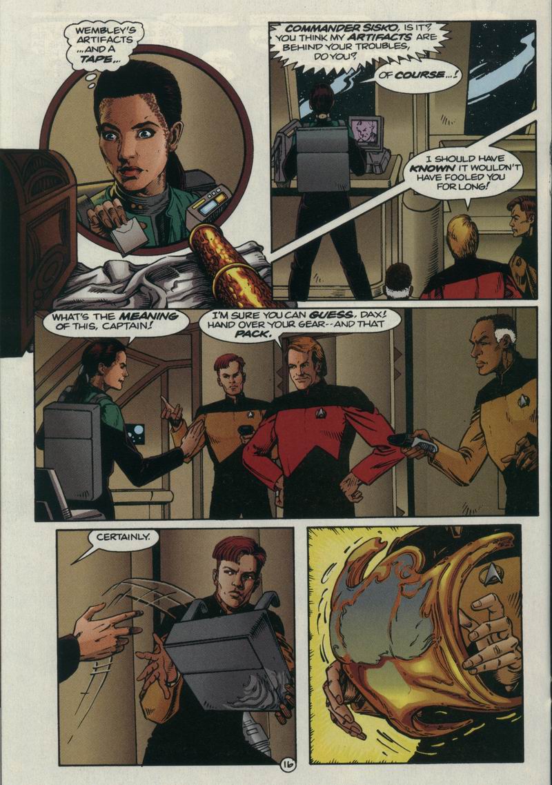Read online Star Trek: Deep Space Nine (1993) comic -  Issue #2 - 16