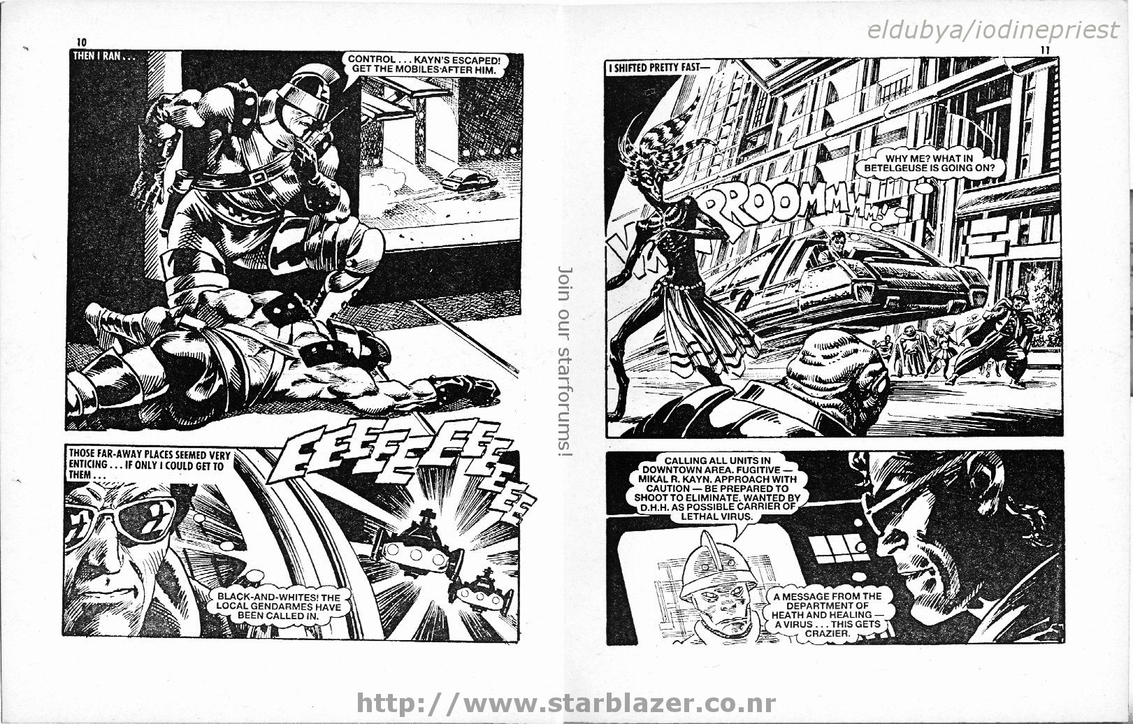 Read online Starblazer comic -  Issue #199 - 7