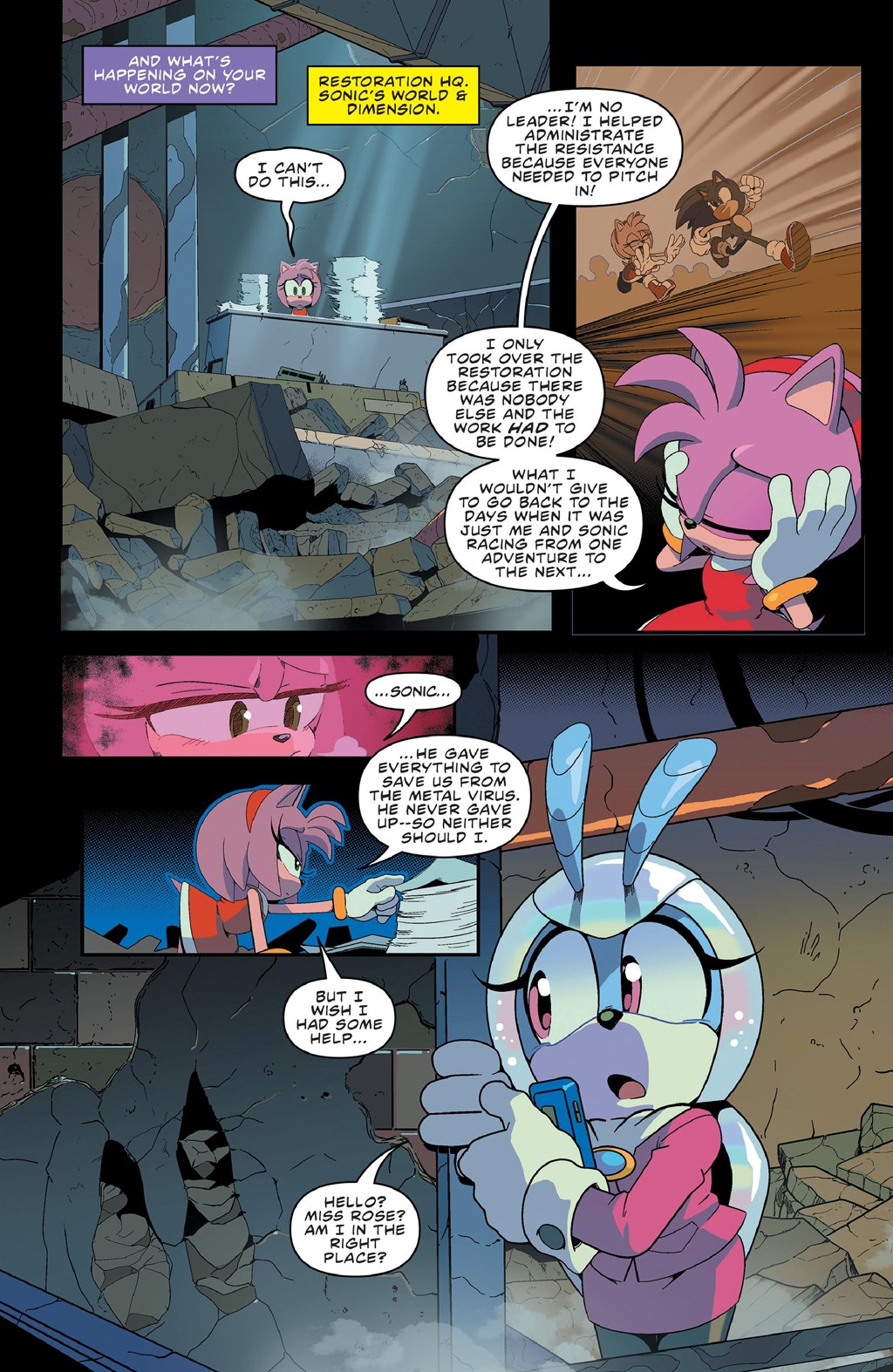Read online Sonic the Hedgehog (2018) comic -  Issue # _The IDW Collection 3 (Part 3) - 78