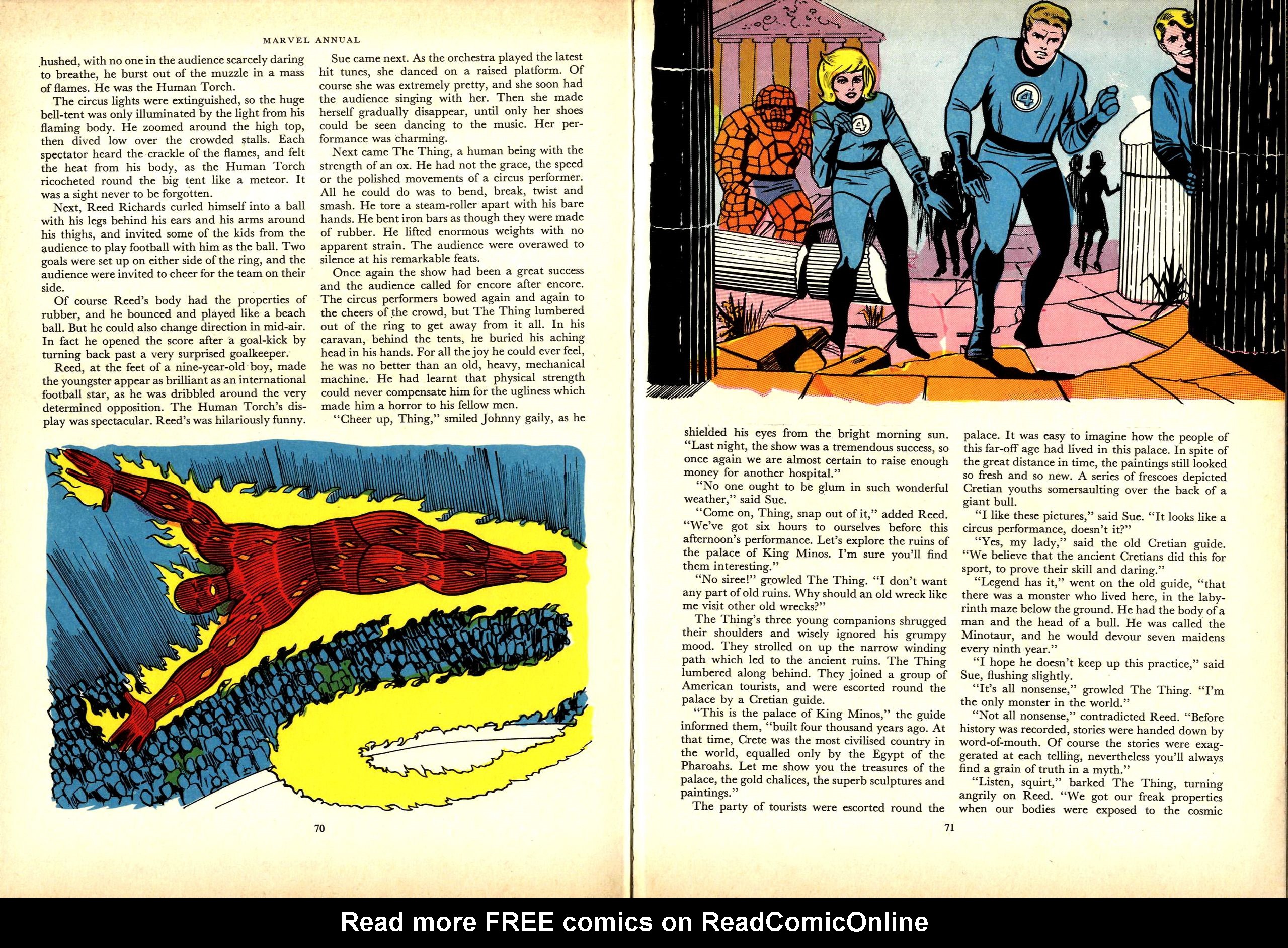 Read online Marvel Annual comic -  Issue #1967 - 36
