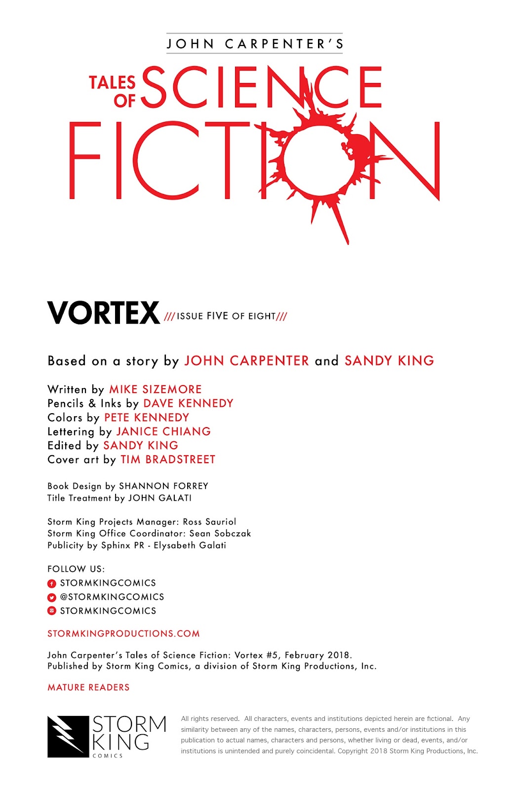 John Carpenter's Tales of Science Fiction: Vortex issue 5 - Page 2