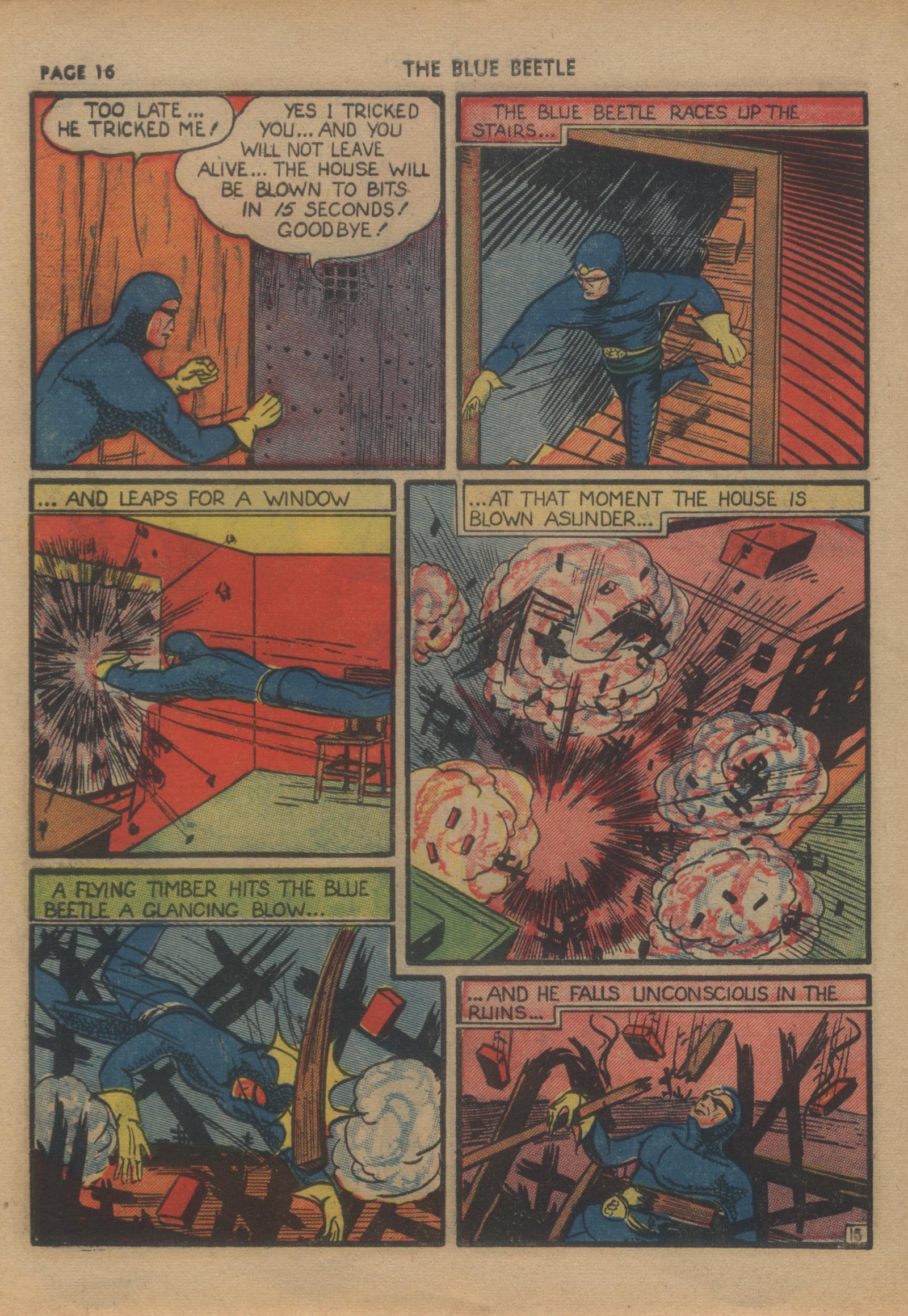 Read online The Blue Beetle comic -  Issue #3 - 18