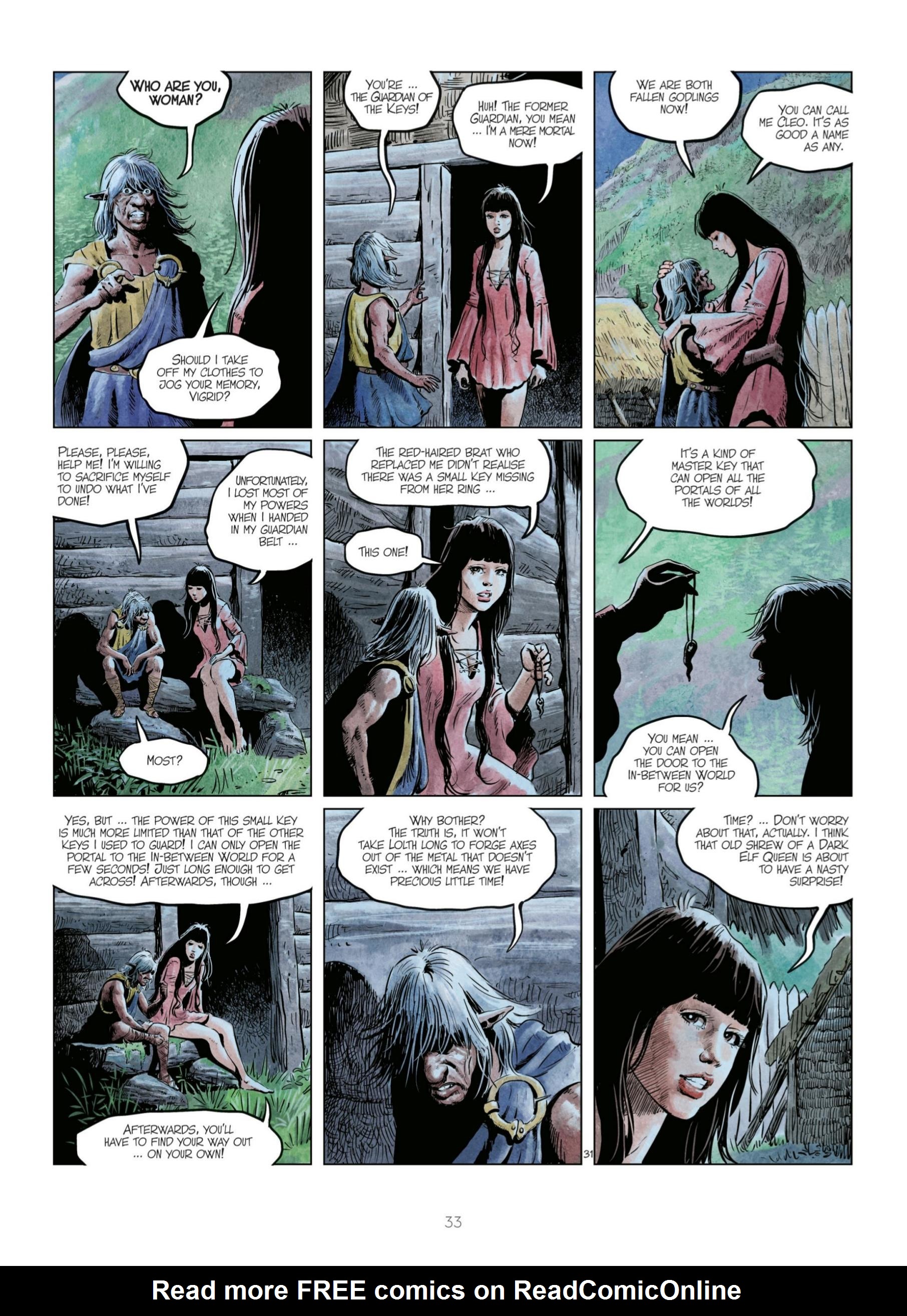 Read online The World of Thorgal: Wolfcub comic -  Issue #6 - 35