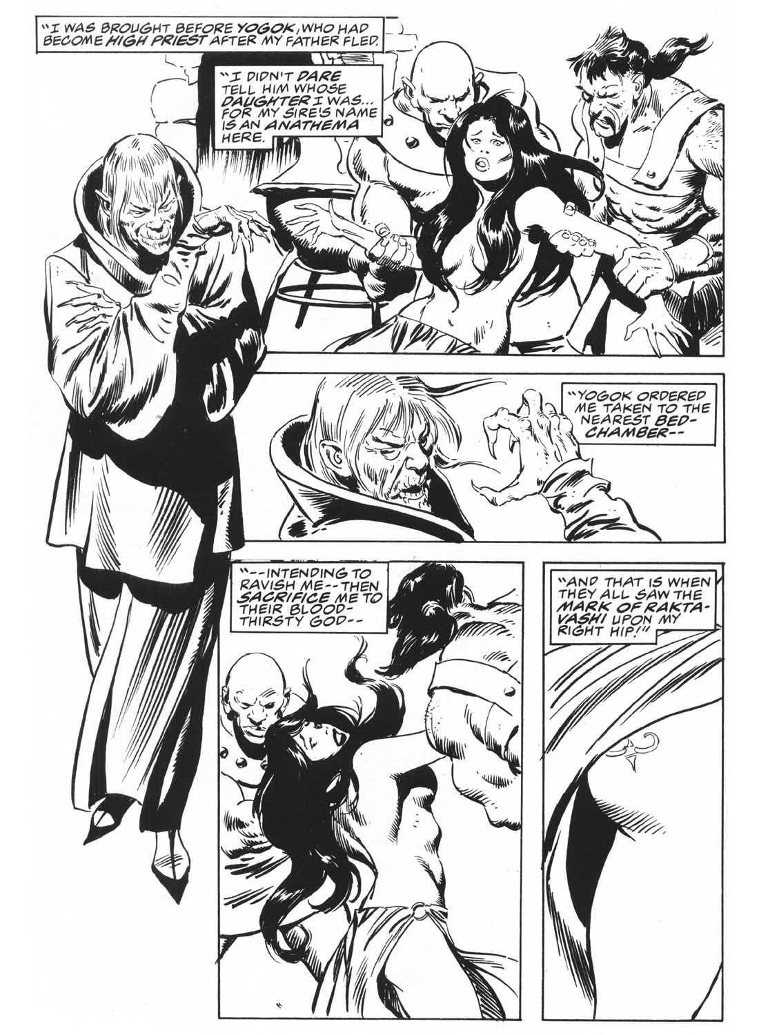 Read online The Savage Sword Of Conan comic -  Issue #235 - 11