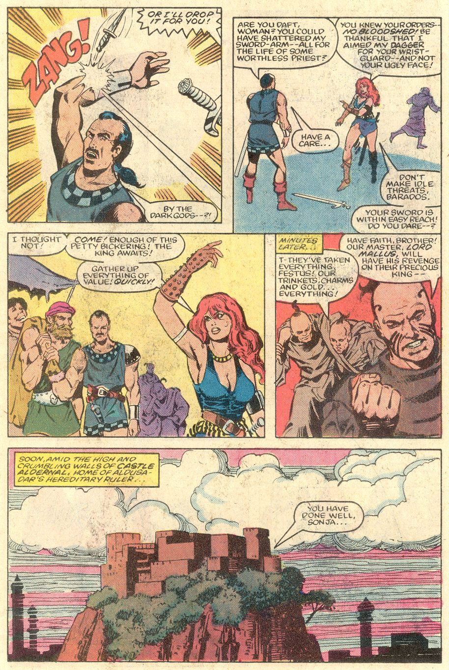 Read online Red Sonja (3rd Series) comic -  Issue #1 - 8