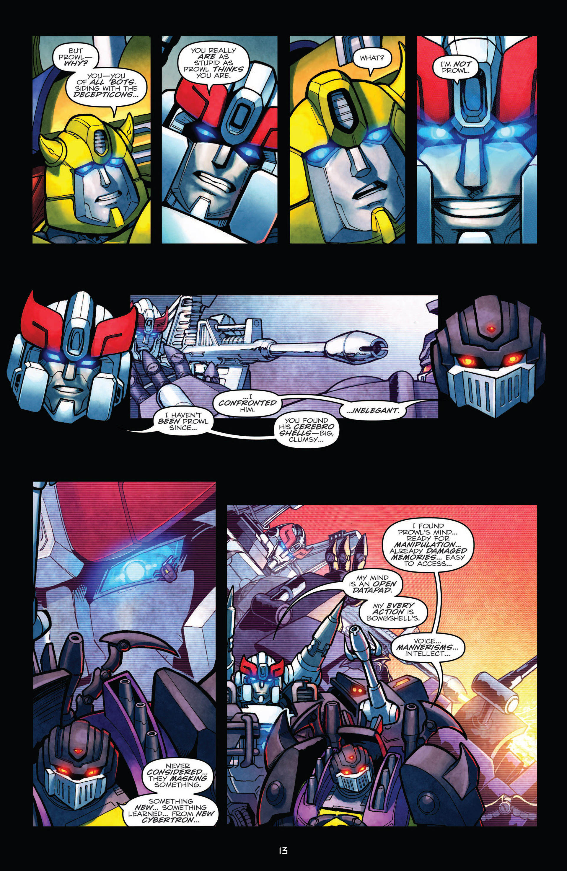 Read online Transformers: Robots In Disguise (2012) comic -  Issue #14 - 16