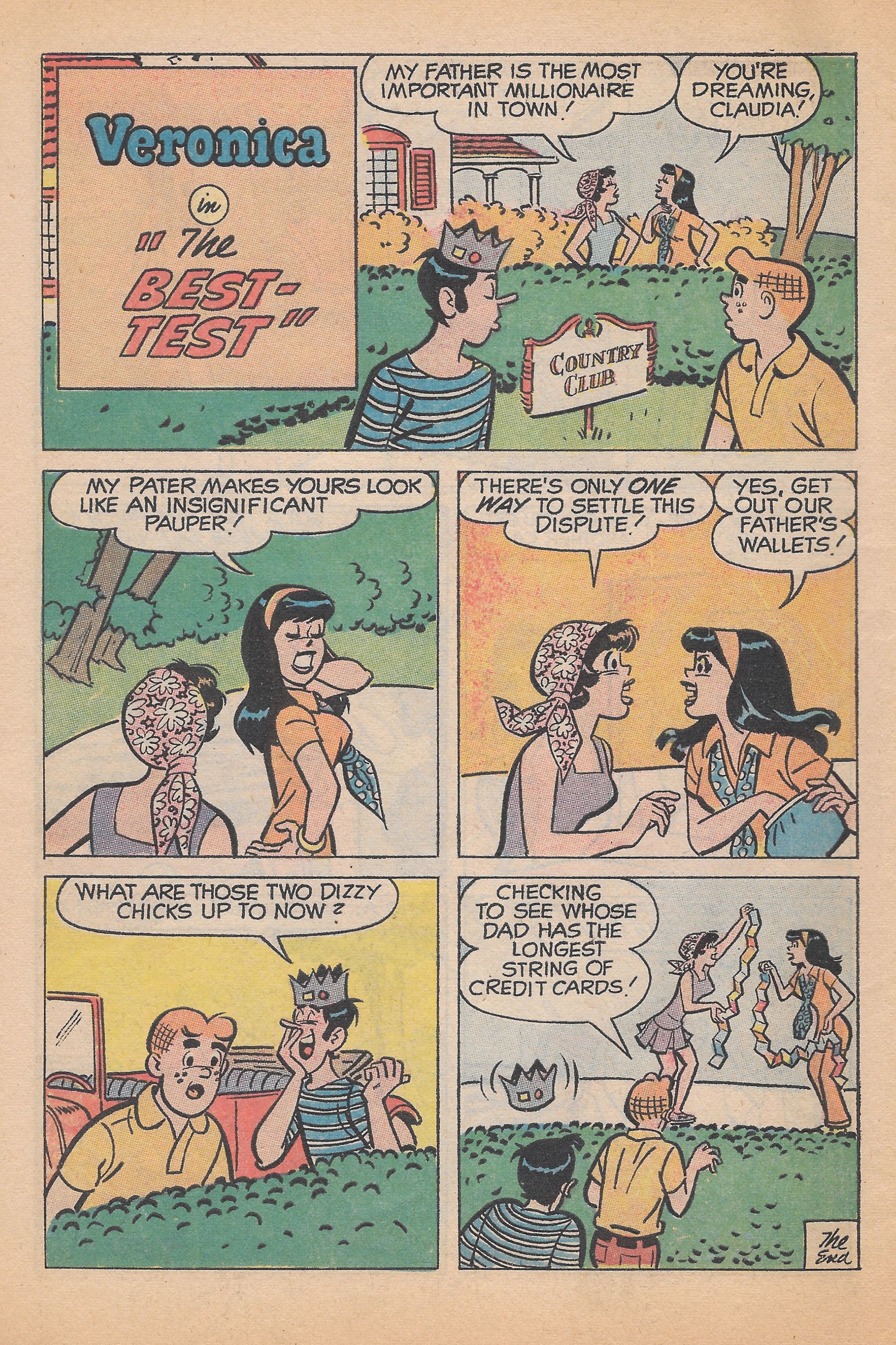 Read online Archie's Joke Book Magazine comic -  Issue #151 - 6