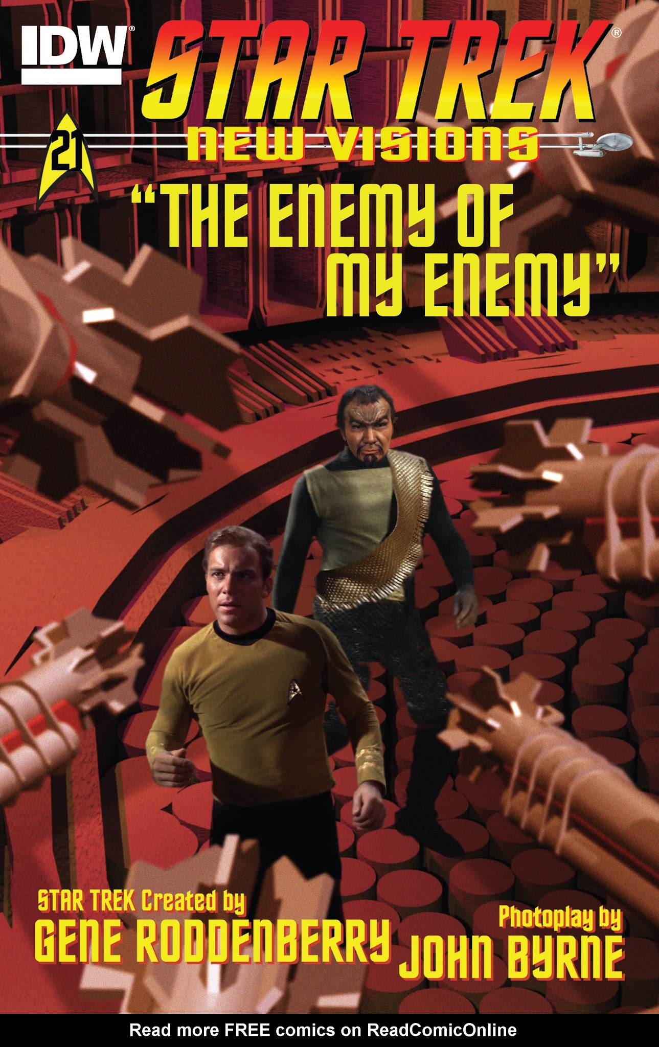Read online Star Trek: New Visions comic -  Issue #21 - 1
