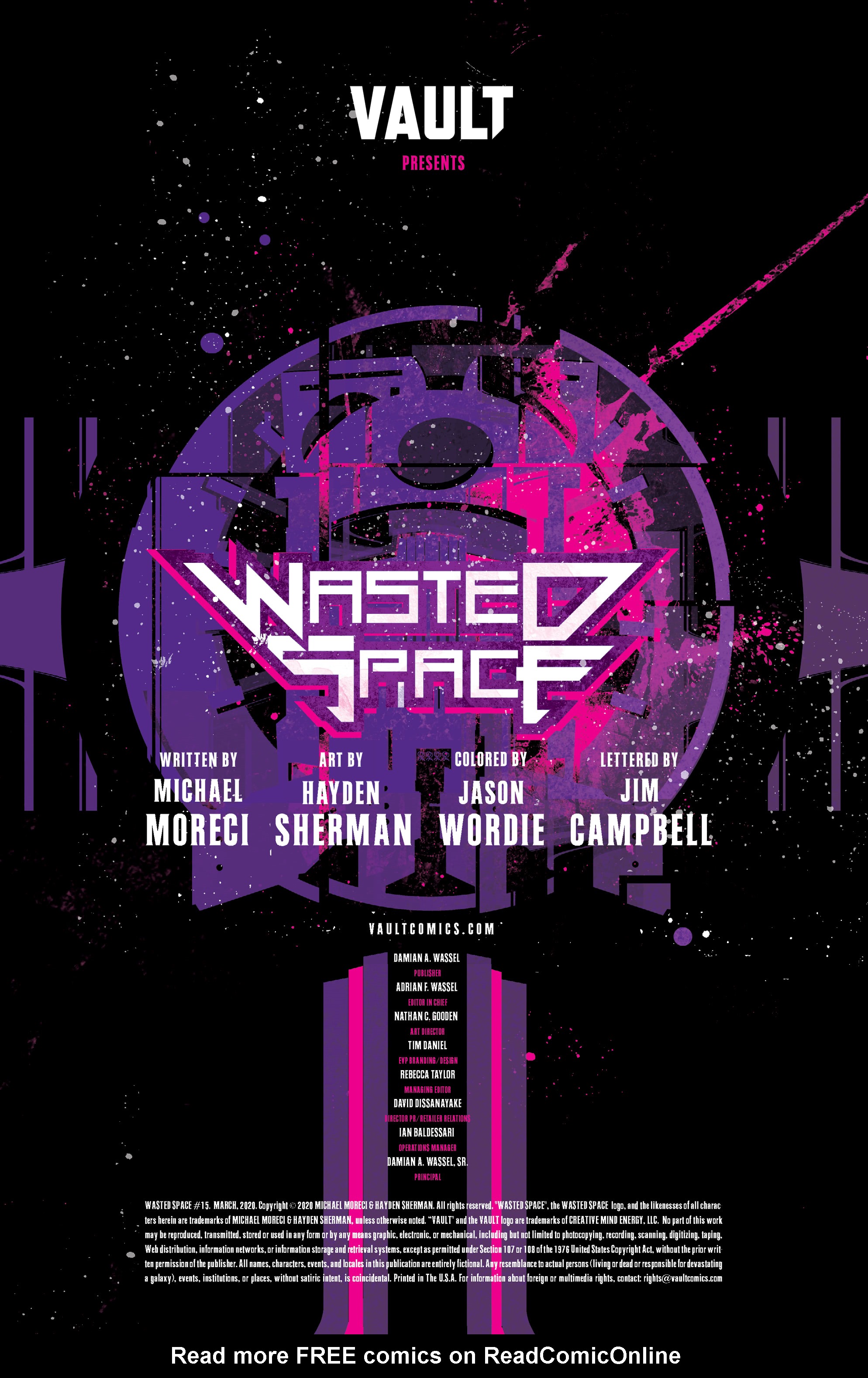 Read online Wasted Space comic -  Issue #15 - 2