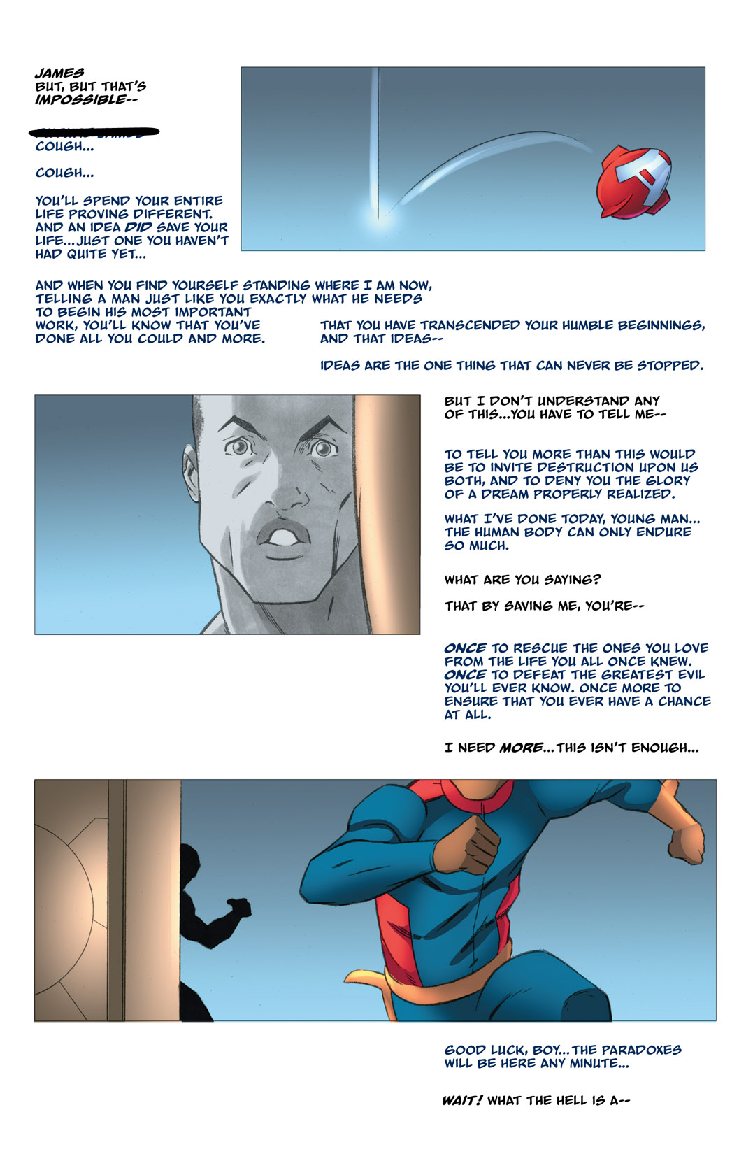 Read online The Many Adventures of Miranda Mercury: Time Runs Out comic -  Issue # TPB - 147