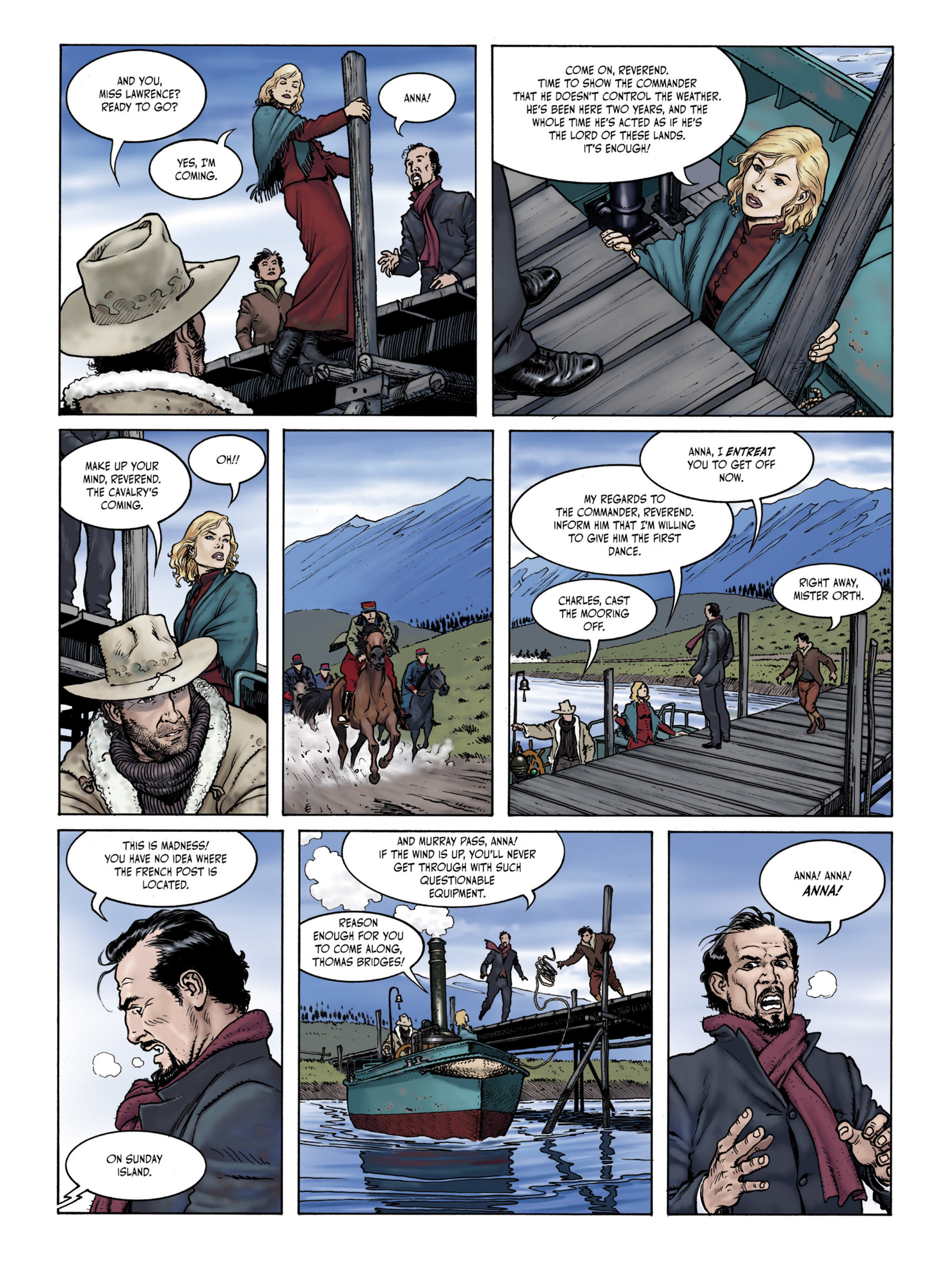 Read online Cape Horn comic -  Issue #2 - 9