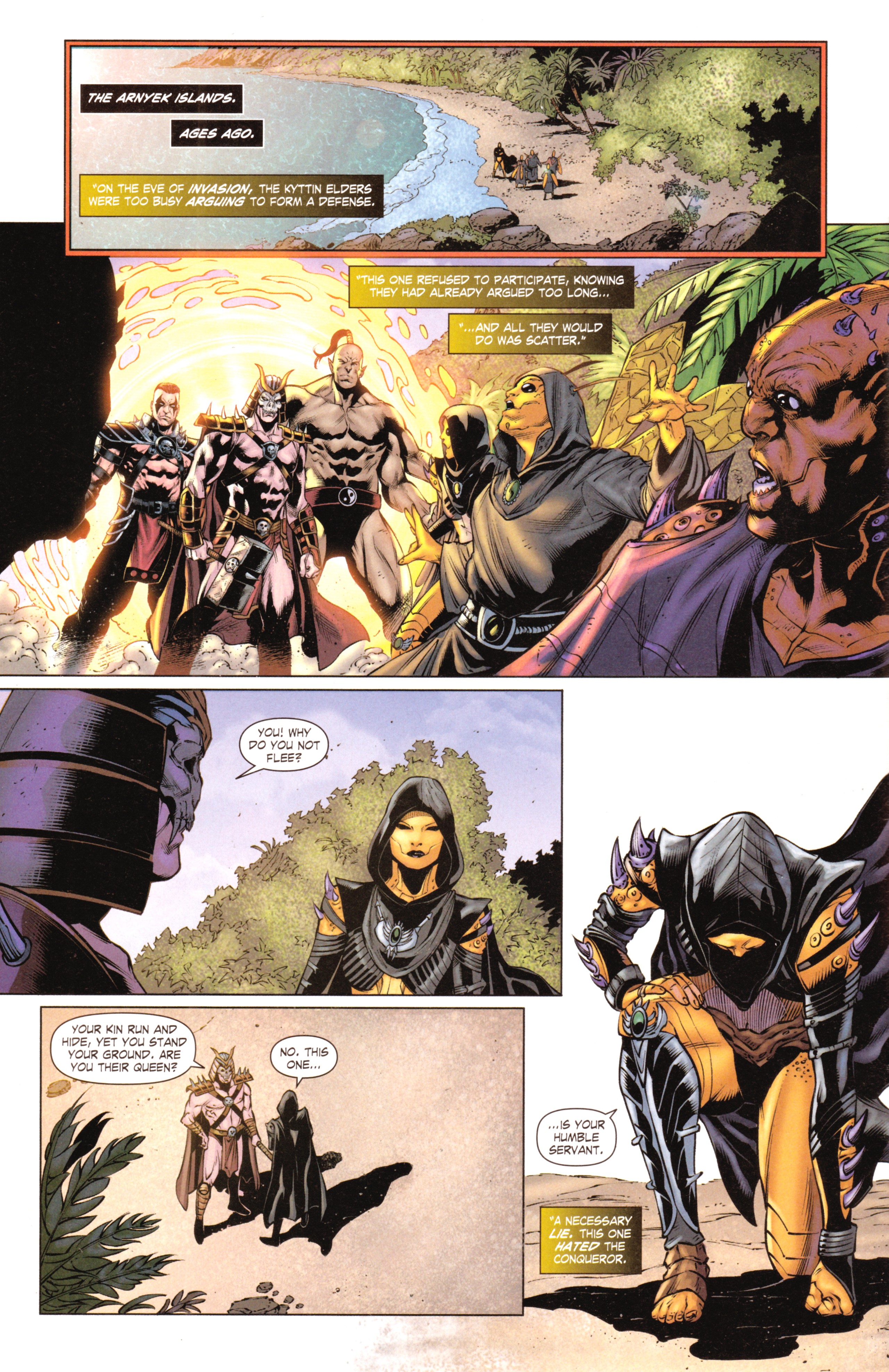 Read online Mortal Kombat X [II] comic -  Issue #7 - 12