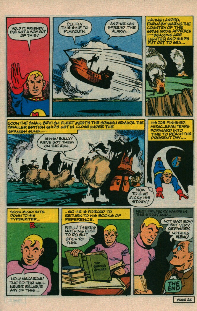 Read online Miracleman (1985) comic -  Issue #8 - 23