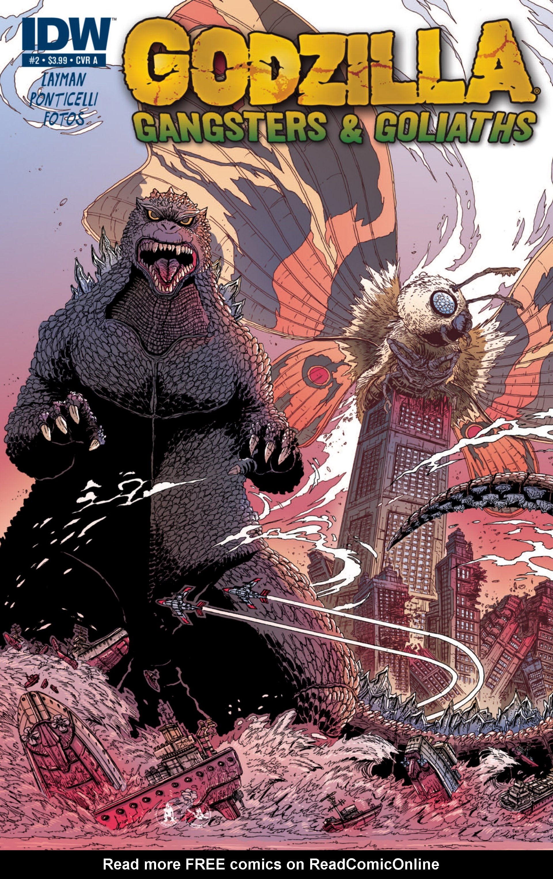 Read online Godzilla: Gangsters and Goliaths comic -  Issue # Full - 29