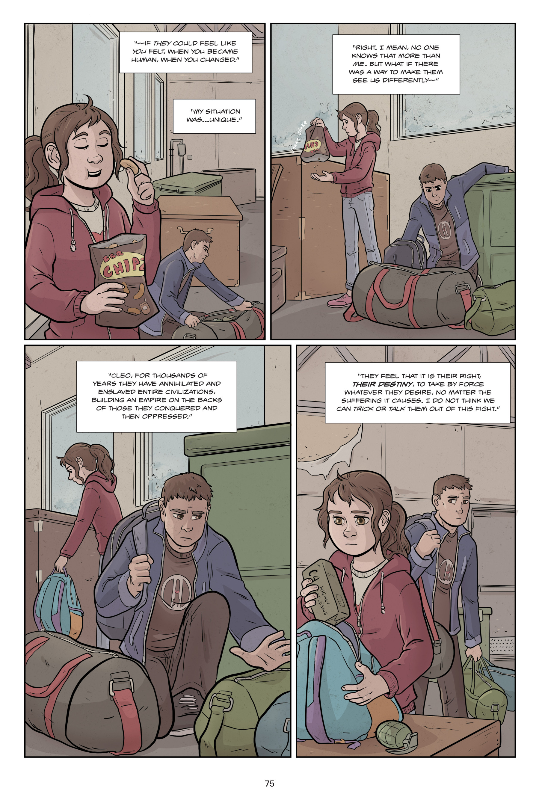 Read online Lifeformed: Hearts and Minds comic -  Issue # TPB (Part 1) - 75