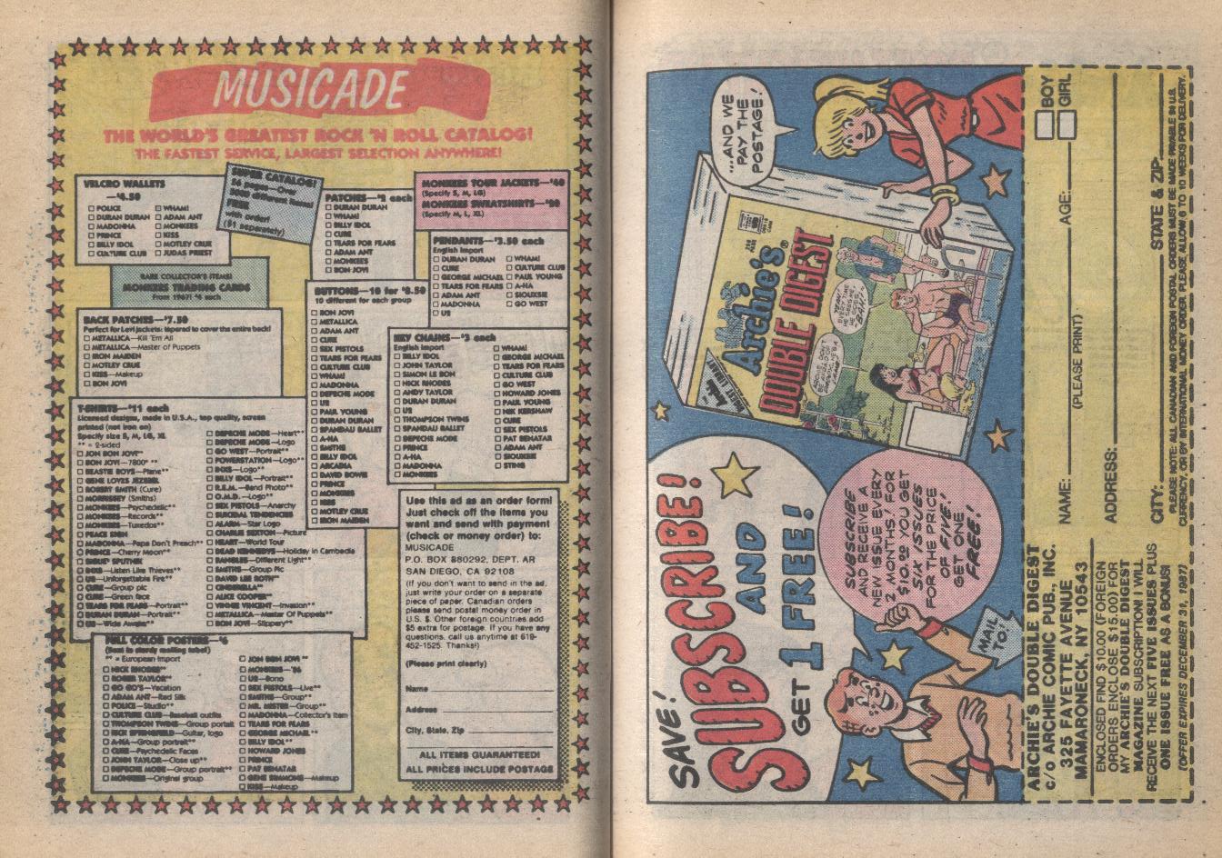 Read online Archie...Archie Andrews, Where Are You? Digest Magazine comic -  Issue #51 - 25