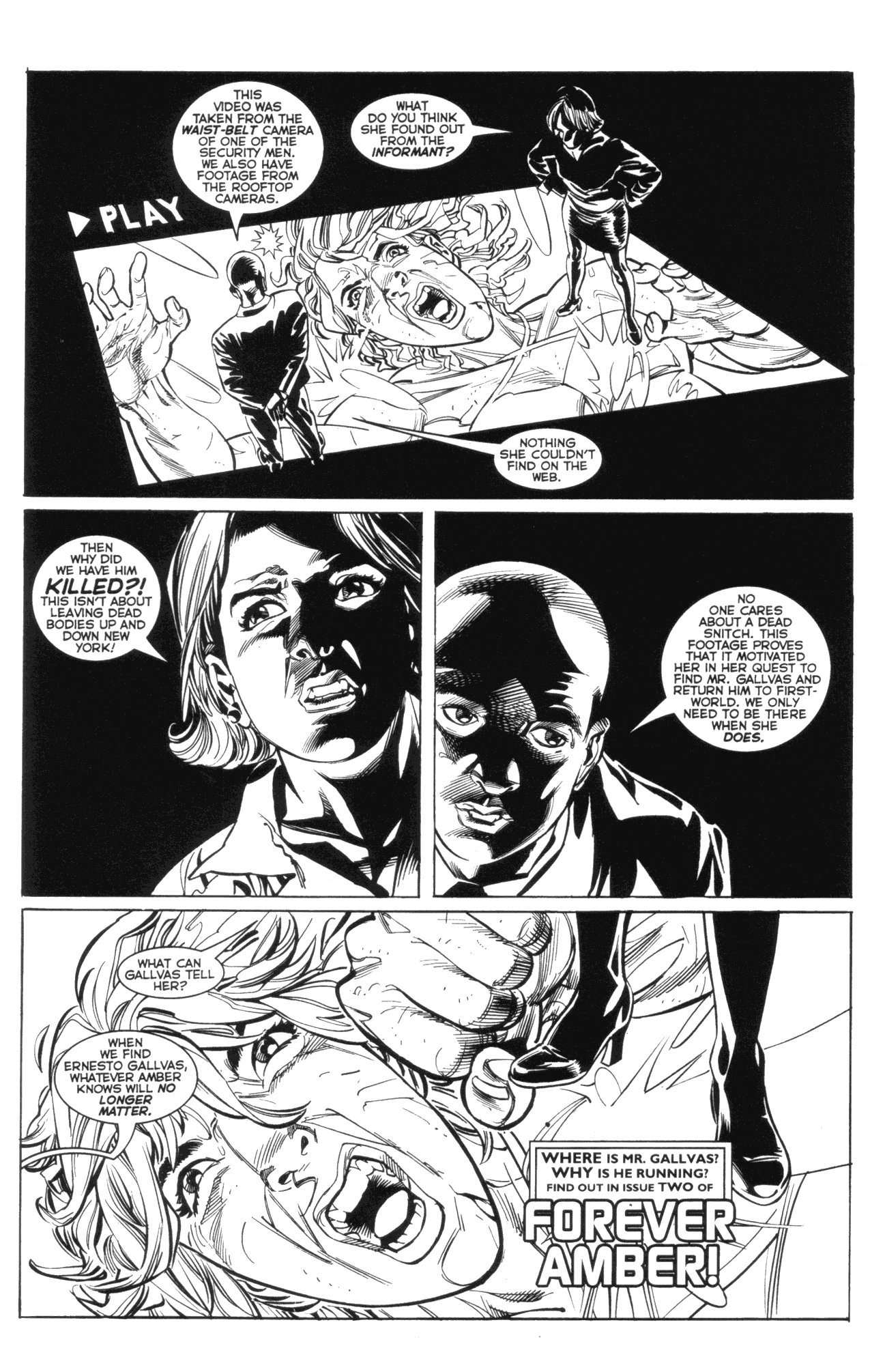 Read online Forever Amber comic -  Issue #1 - 19