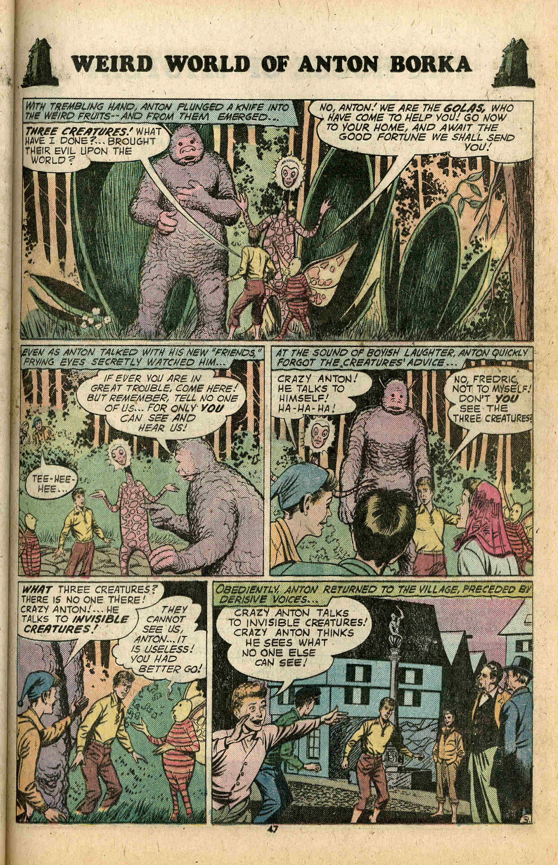 Read online House of Mystery (1951) comic -  Issue #227 - 47
