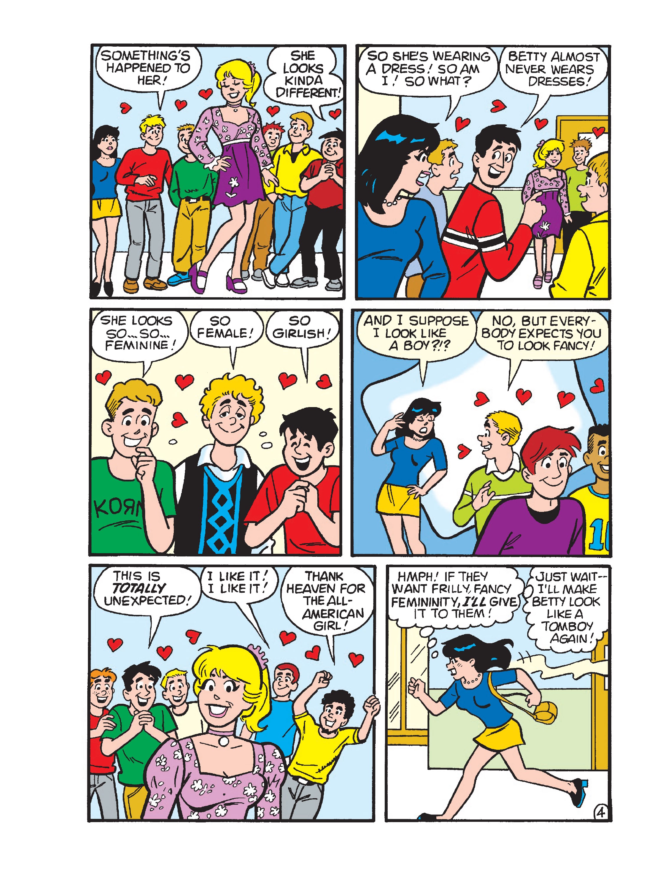 Read online Betty & Veronica Friends Double Digest comic -  Issue #278 - 154