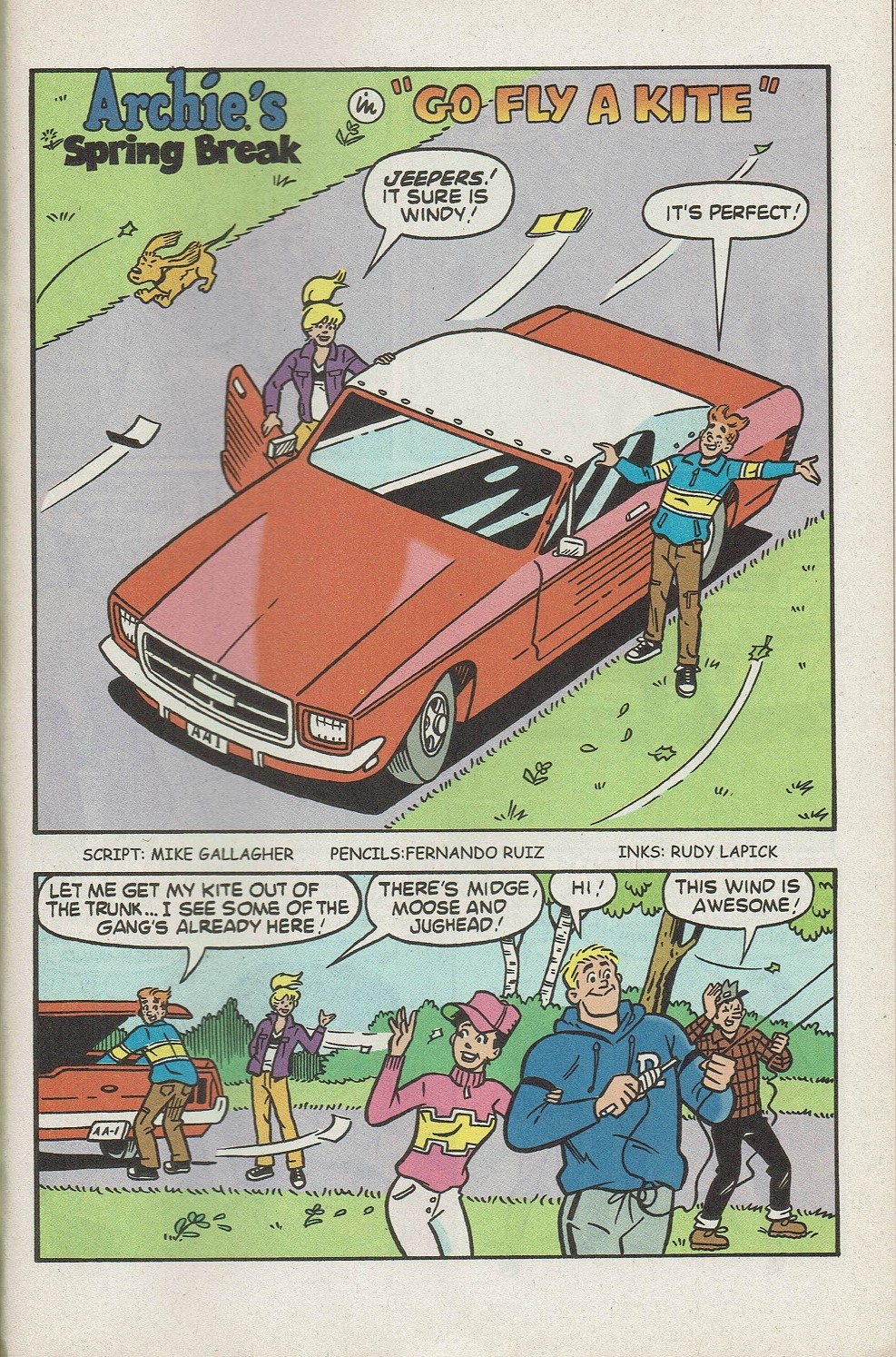 Read online Archie's Spring Break comic -  Issue #4 - 45