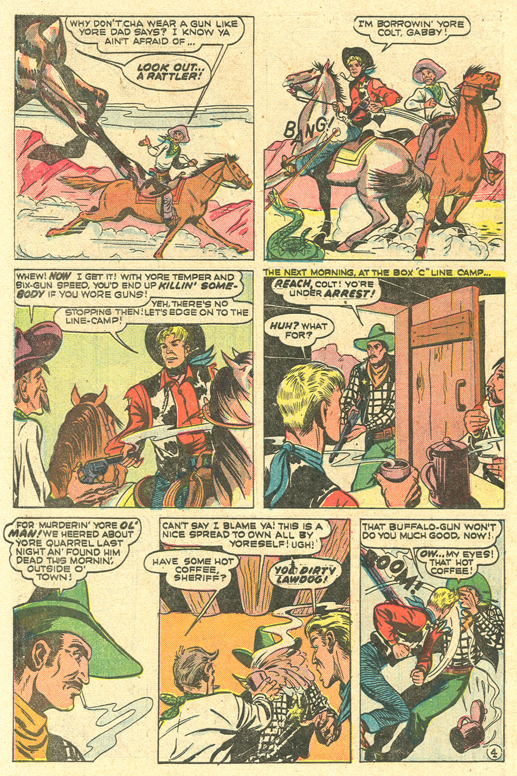 Read online Kid Colt Outlaw comic -  Issue #1 - 6