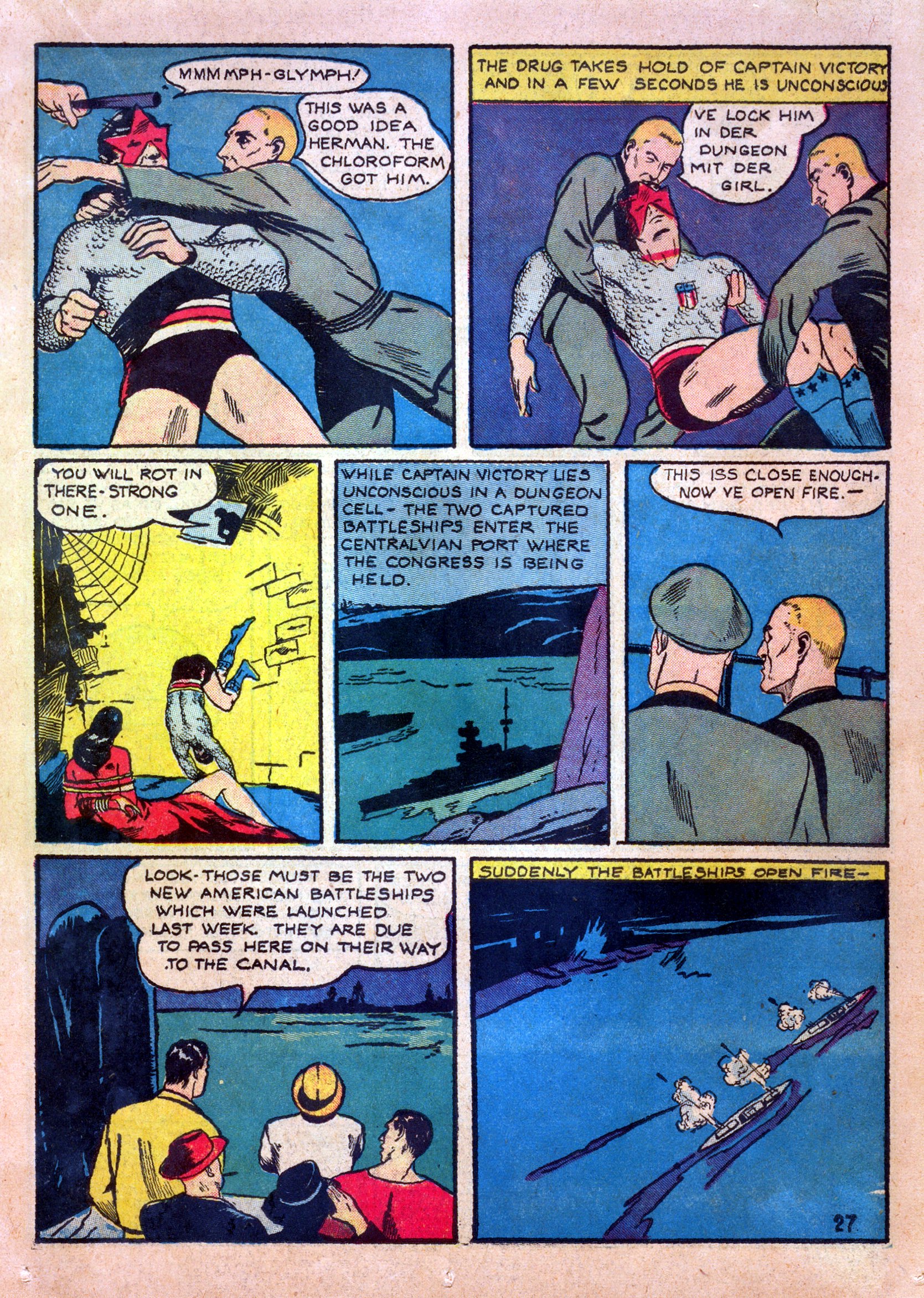 Read online Our Flag Comics comic -  Issue #1 - 29