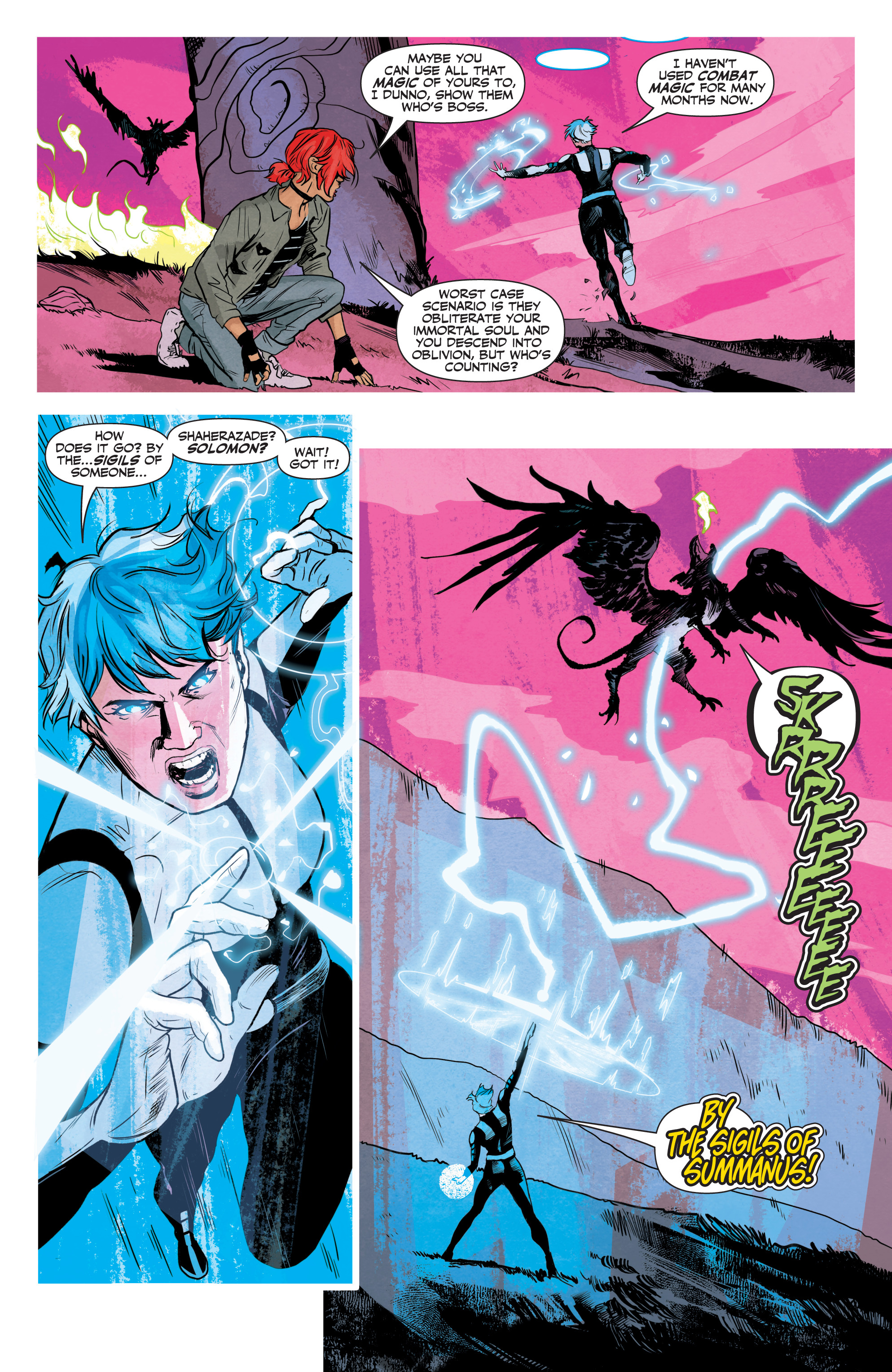 Read online Doctor Mirage comic -  Issue #3 - 6