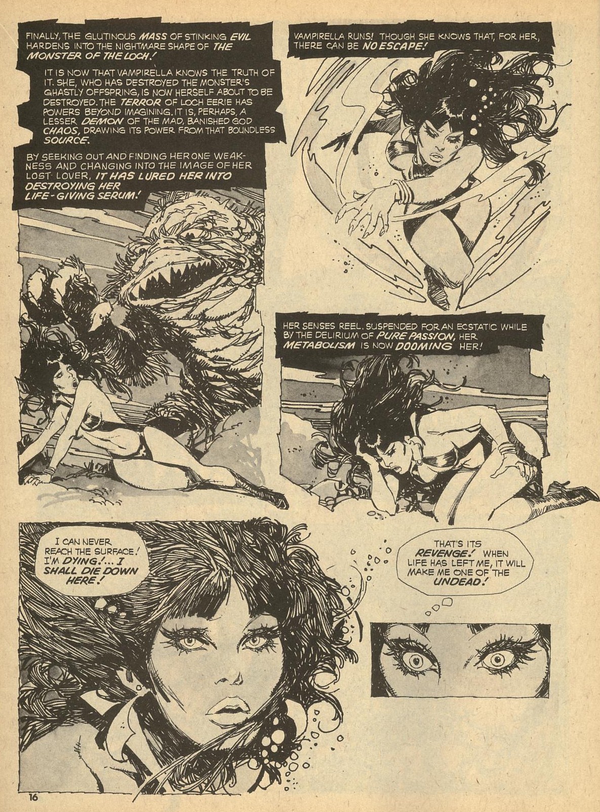Read online Vampirella (1969) comic -  Issue #29 - 16