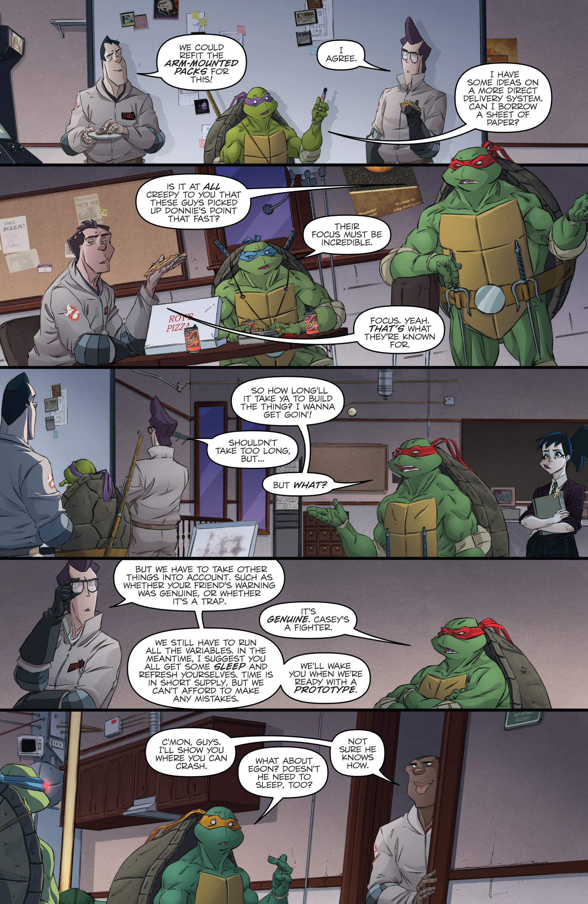 Read online Teenage Mutant Ninja Turtles/Ghostbusters comic -  Issue #3 - 12