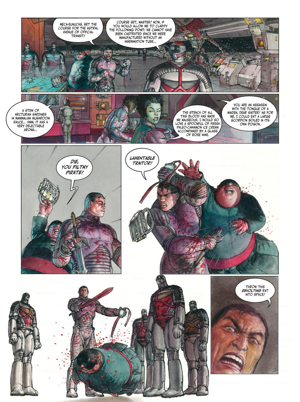 Read online Metabarons Genesis: Castaka comic -  Issue # TPB - 66