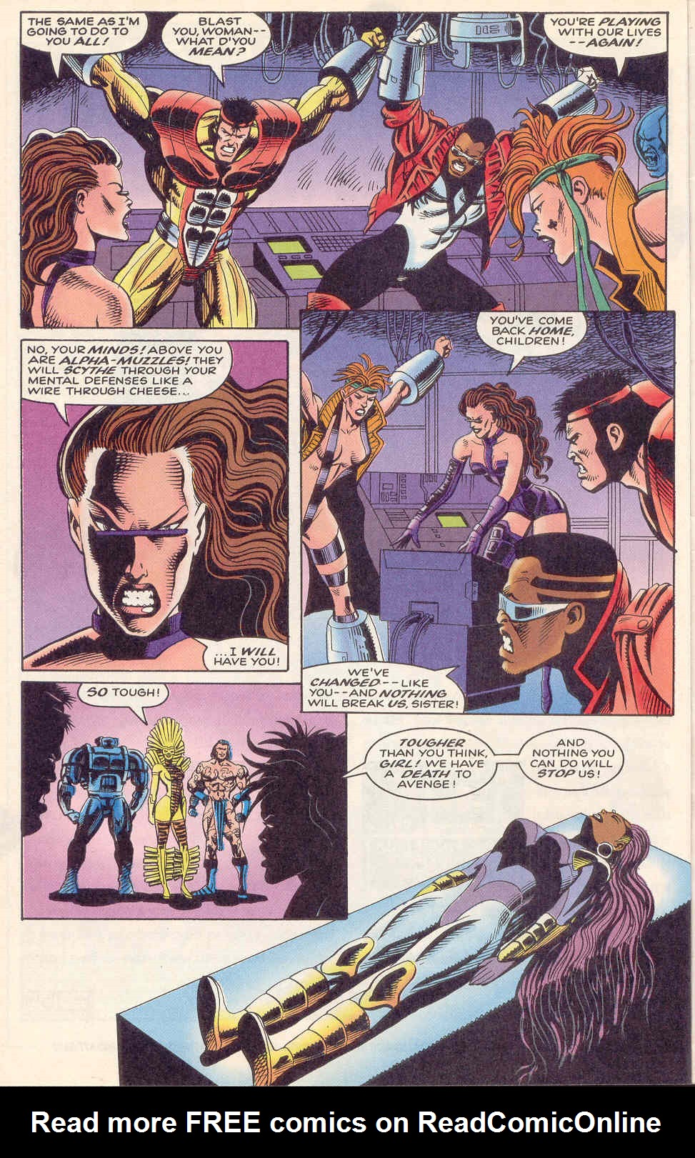 Read online Genetix comic -  Issue #5 - 6