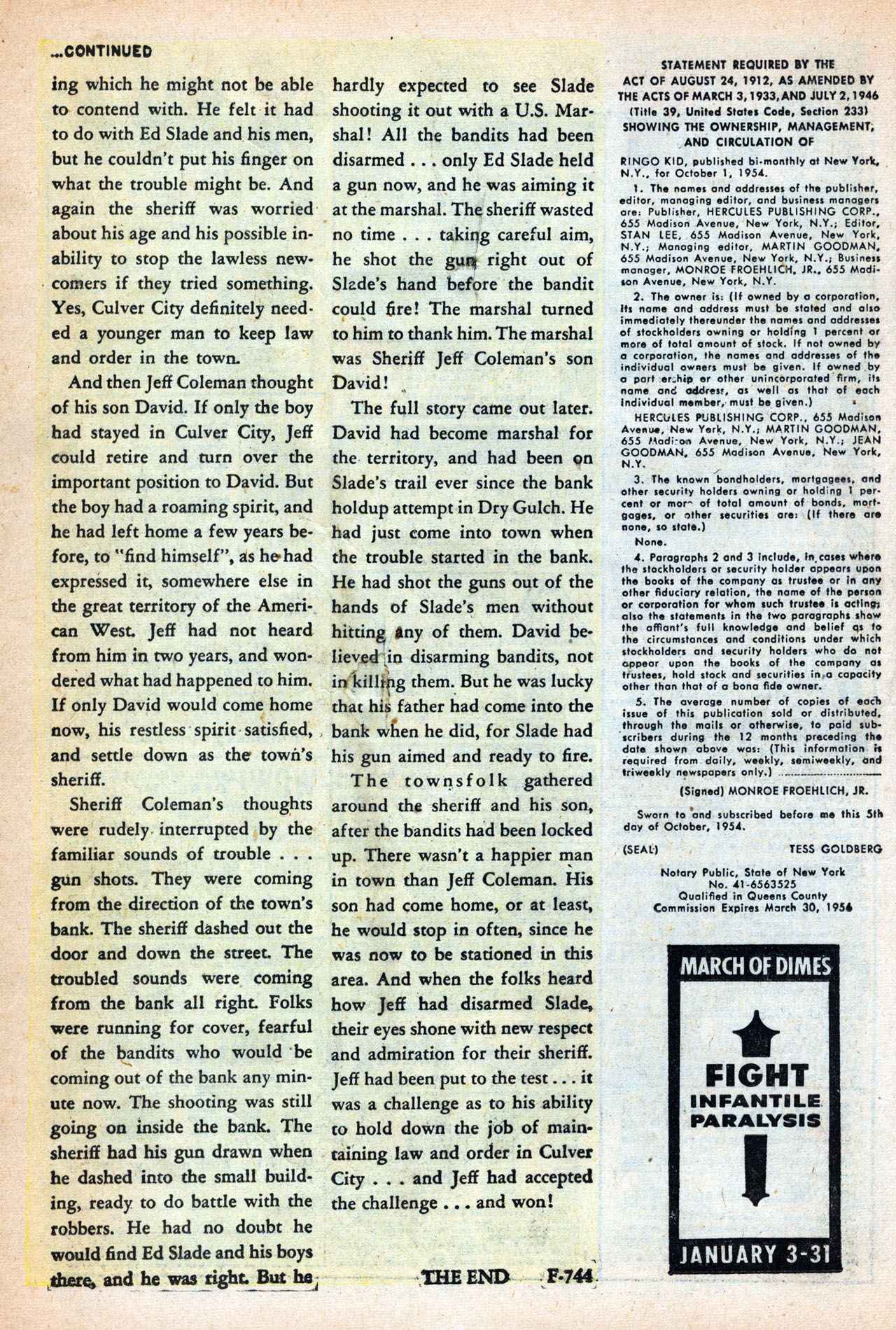 Read online Ringo Kid comic -  Issue #5 - 26