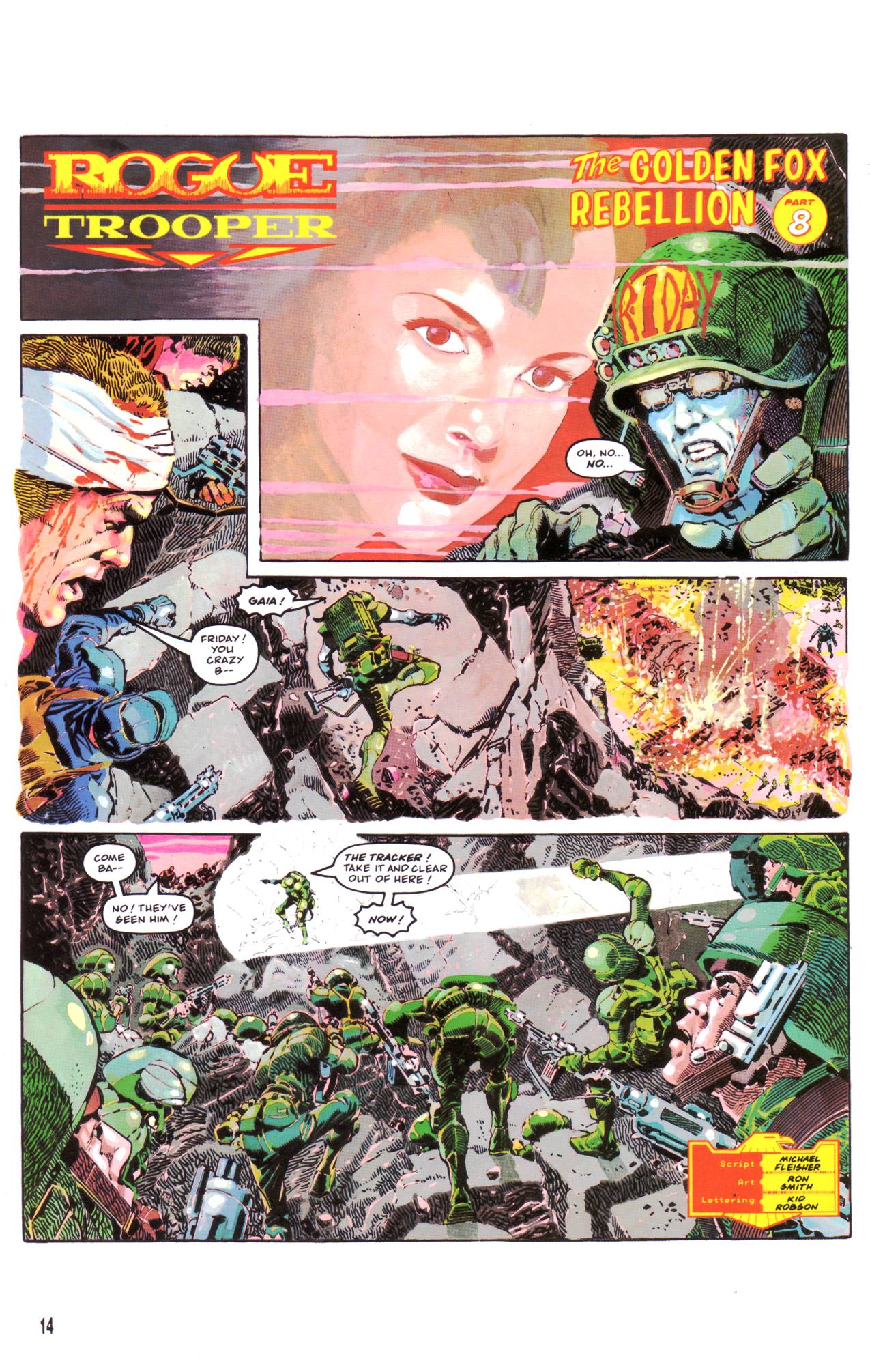 Read online Rogue Trooper:  The Final Warrior comic -  Issue #2 - 15