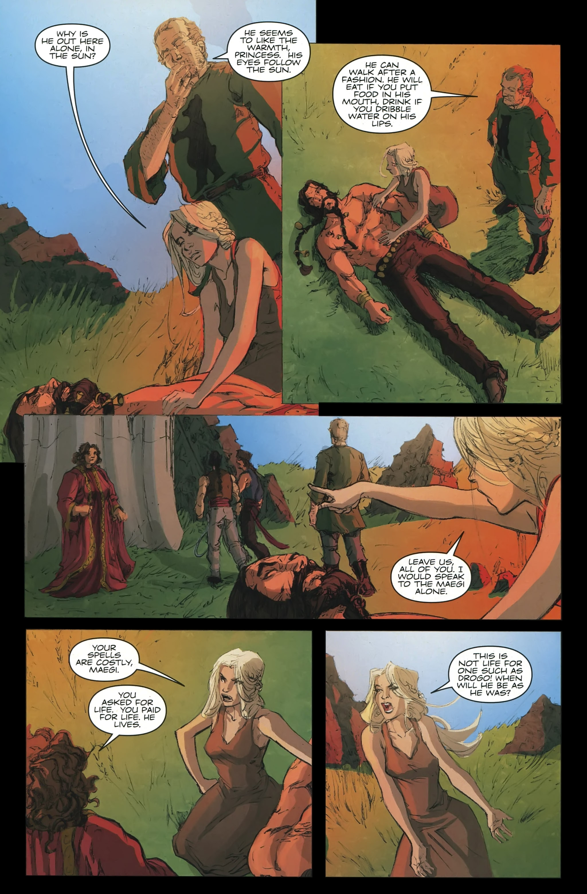 Read online A Game Of Thrones comic -  Issue #23 - 28