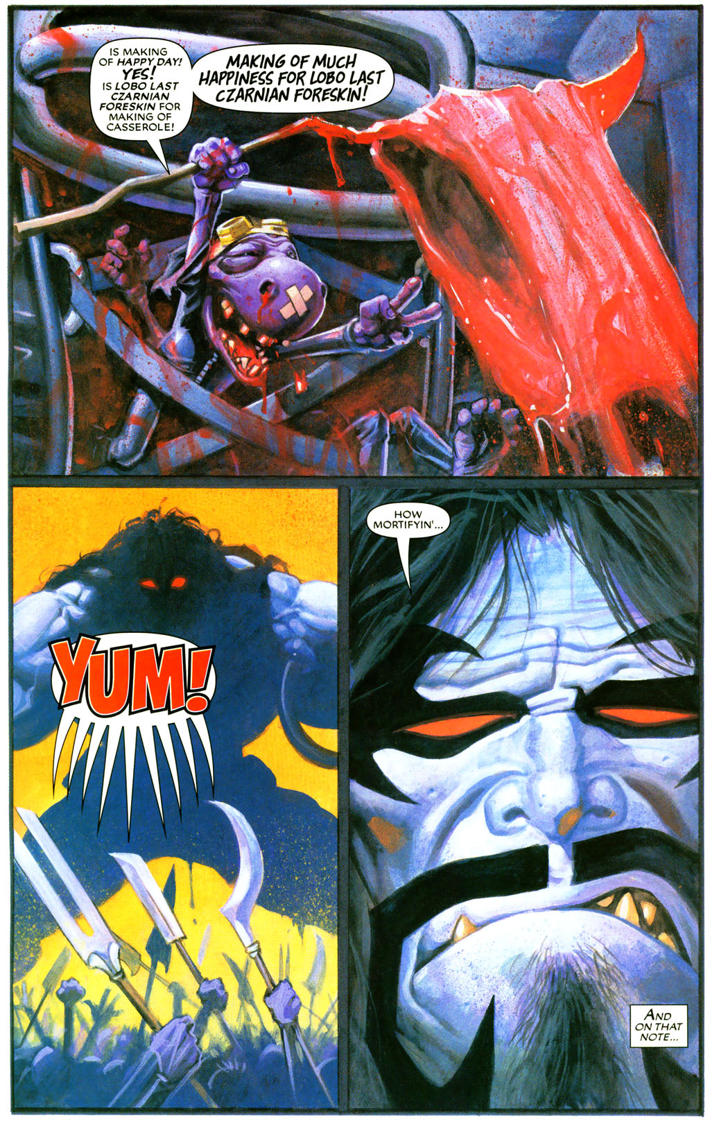 Read online Lobo: Unbound comic -  Issue #6 - 7