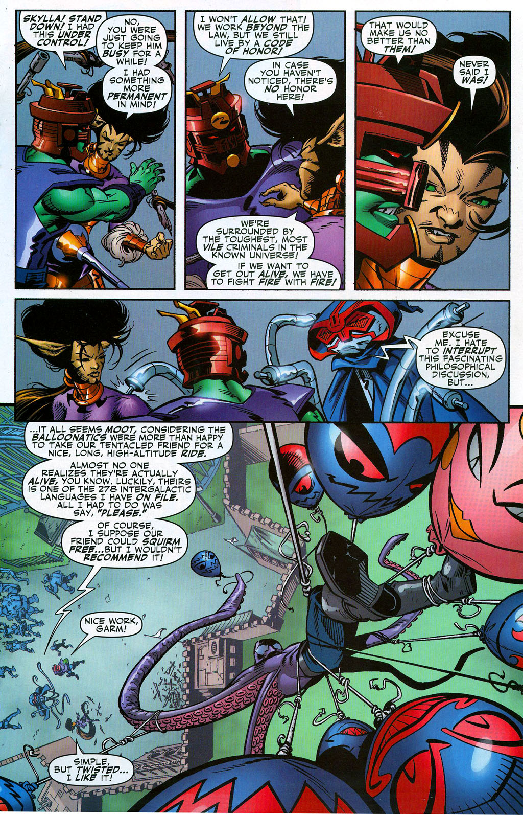 Read online Jack Kirby's Galactic Bounty Hunters comic -  Issue #5 - 18