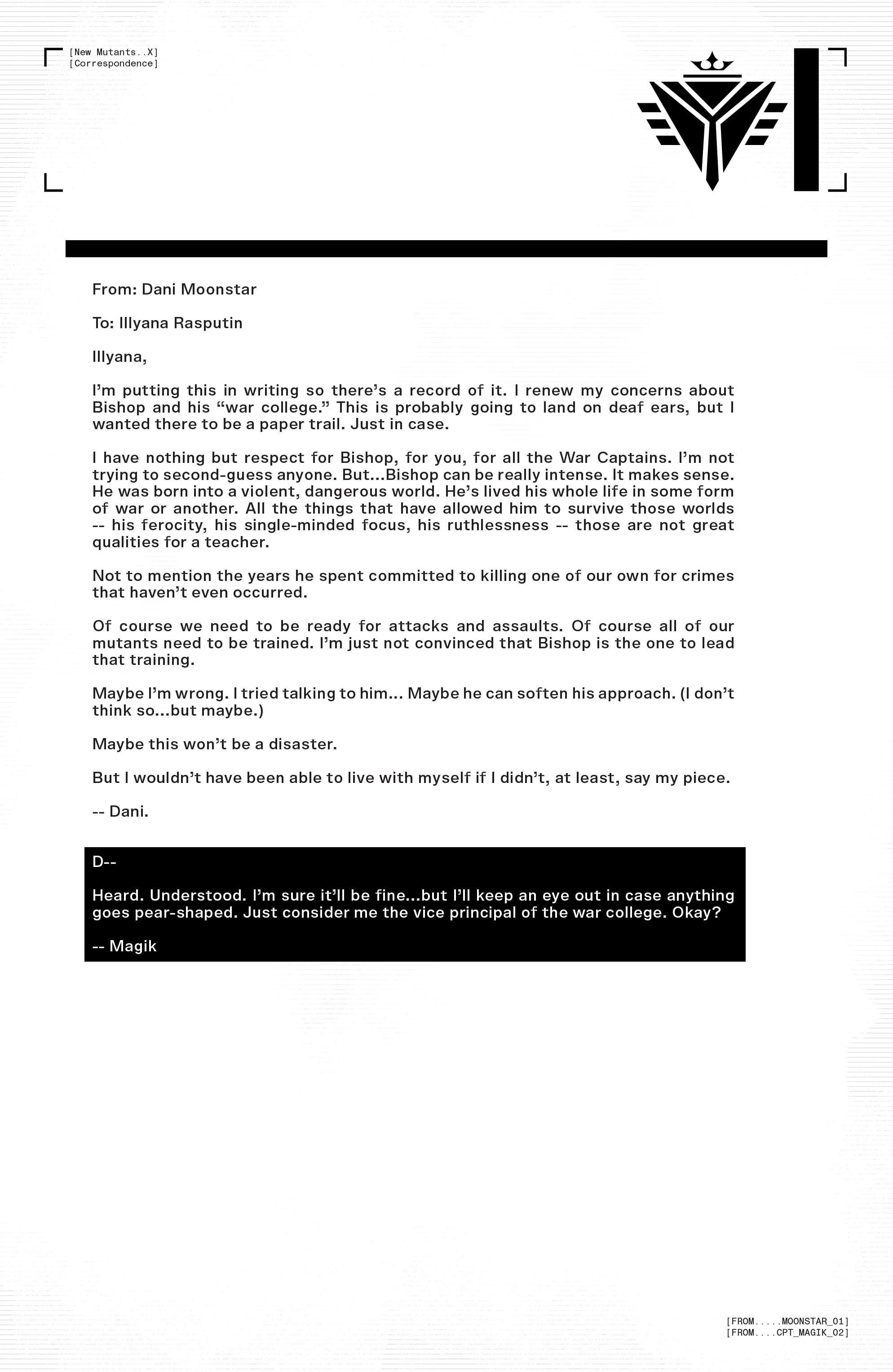 Read online Bishop: War College comic -  Issue #1 - 2