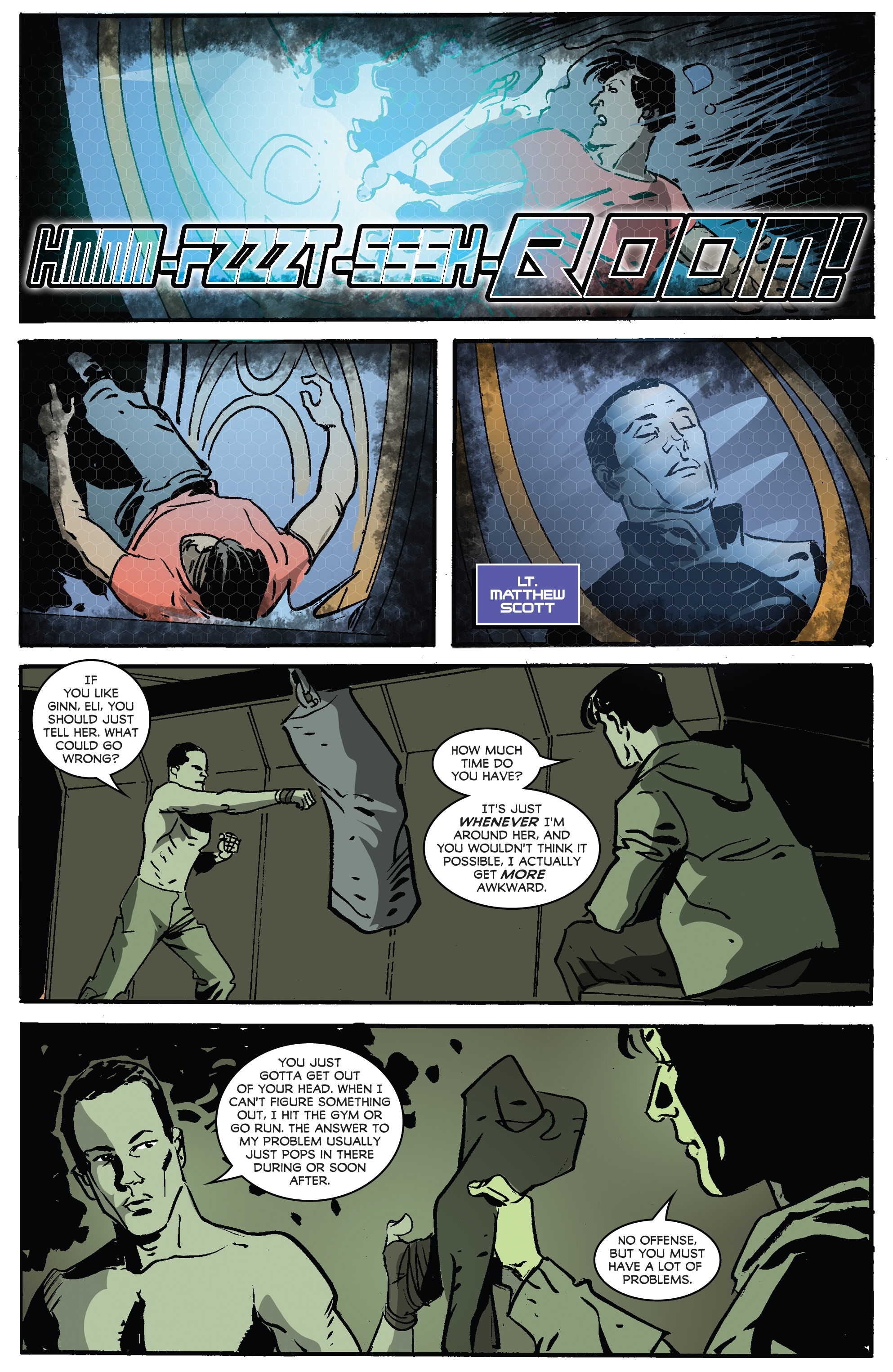 Read online Stargate Universe comic -  Issue #1 - 12