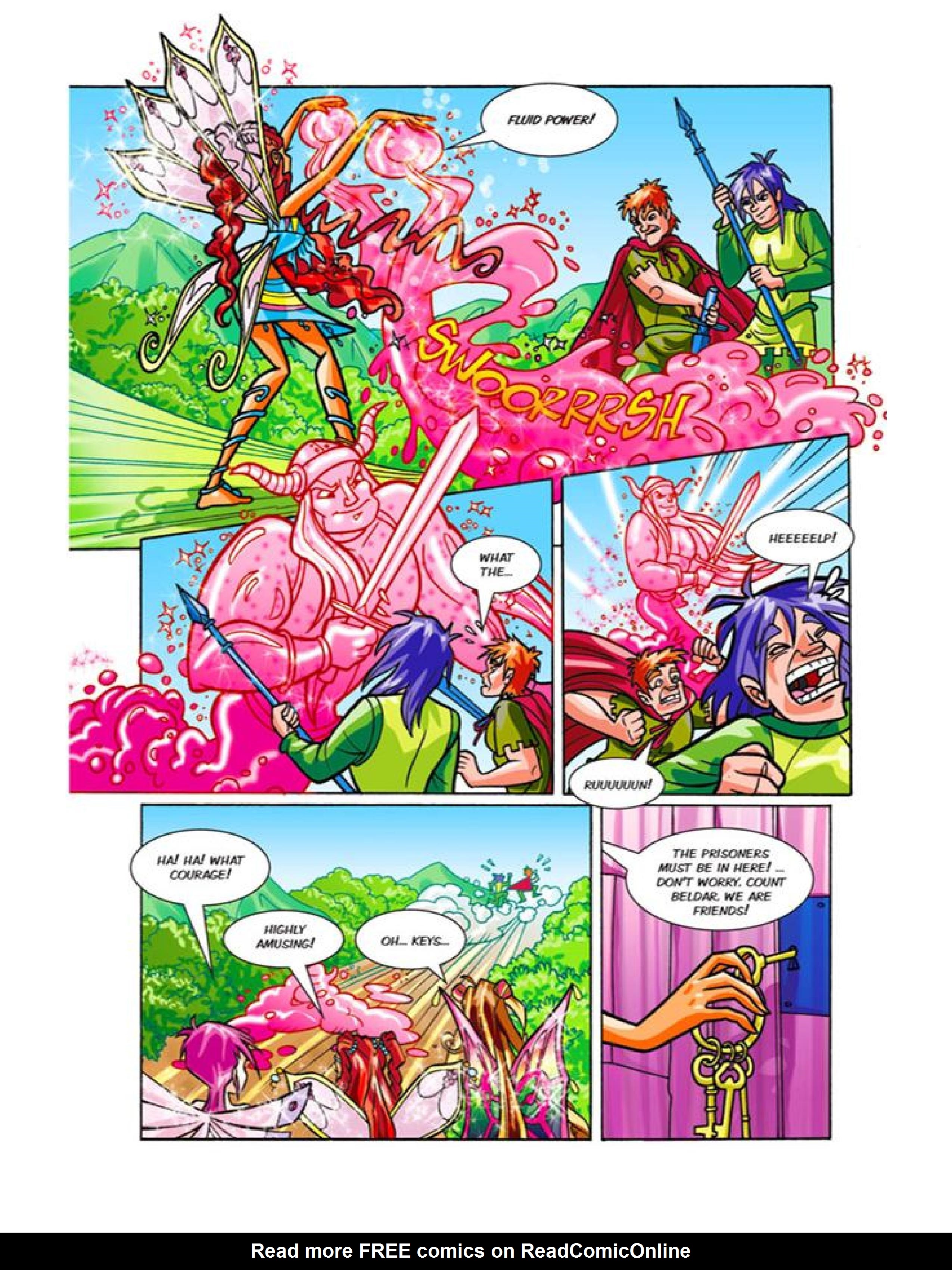 Read online Winx Club Comic comic -  Issue #34 - 39