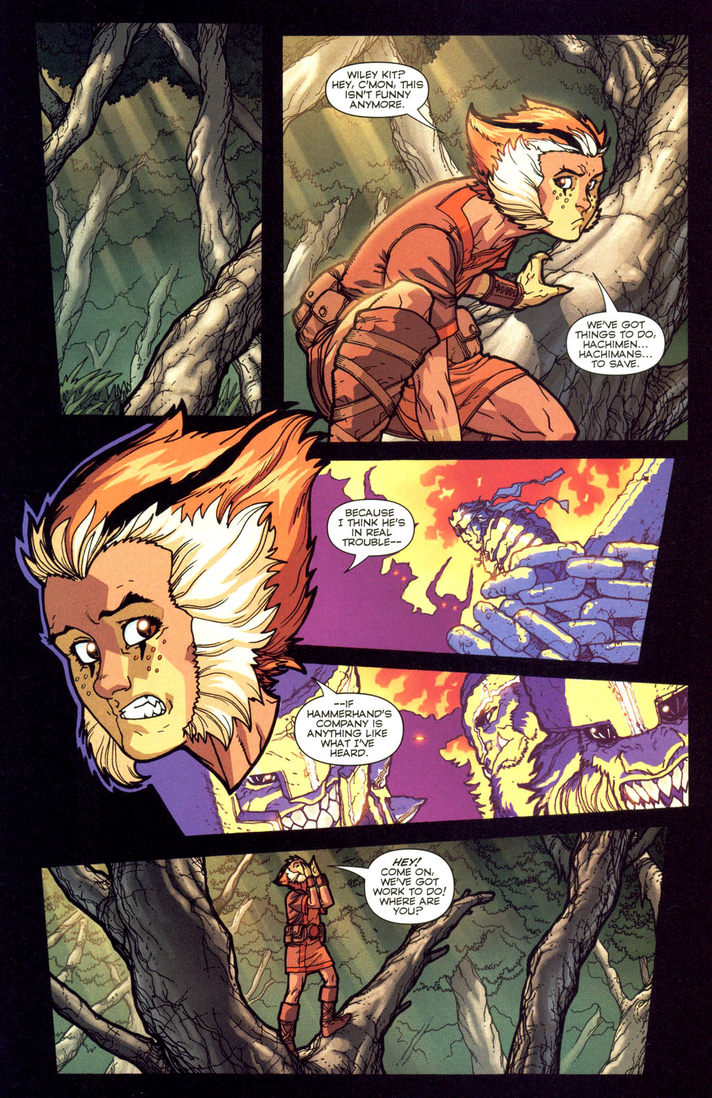 Read online ThunderCats: HammerHand's Revenge comic -  Issue #2 - 12