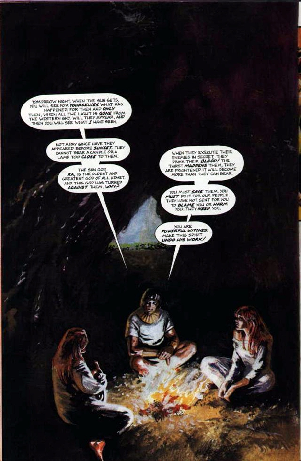 Read online Anne Rice's Queen of the Damned comic -  Issue #10 - 22