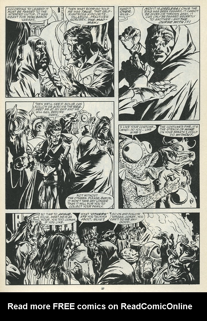 The Savage Sword Of Conan issue 185 - Page 29