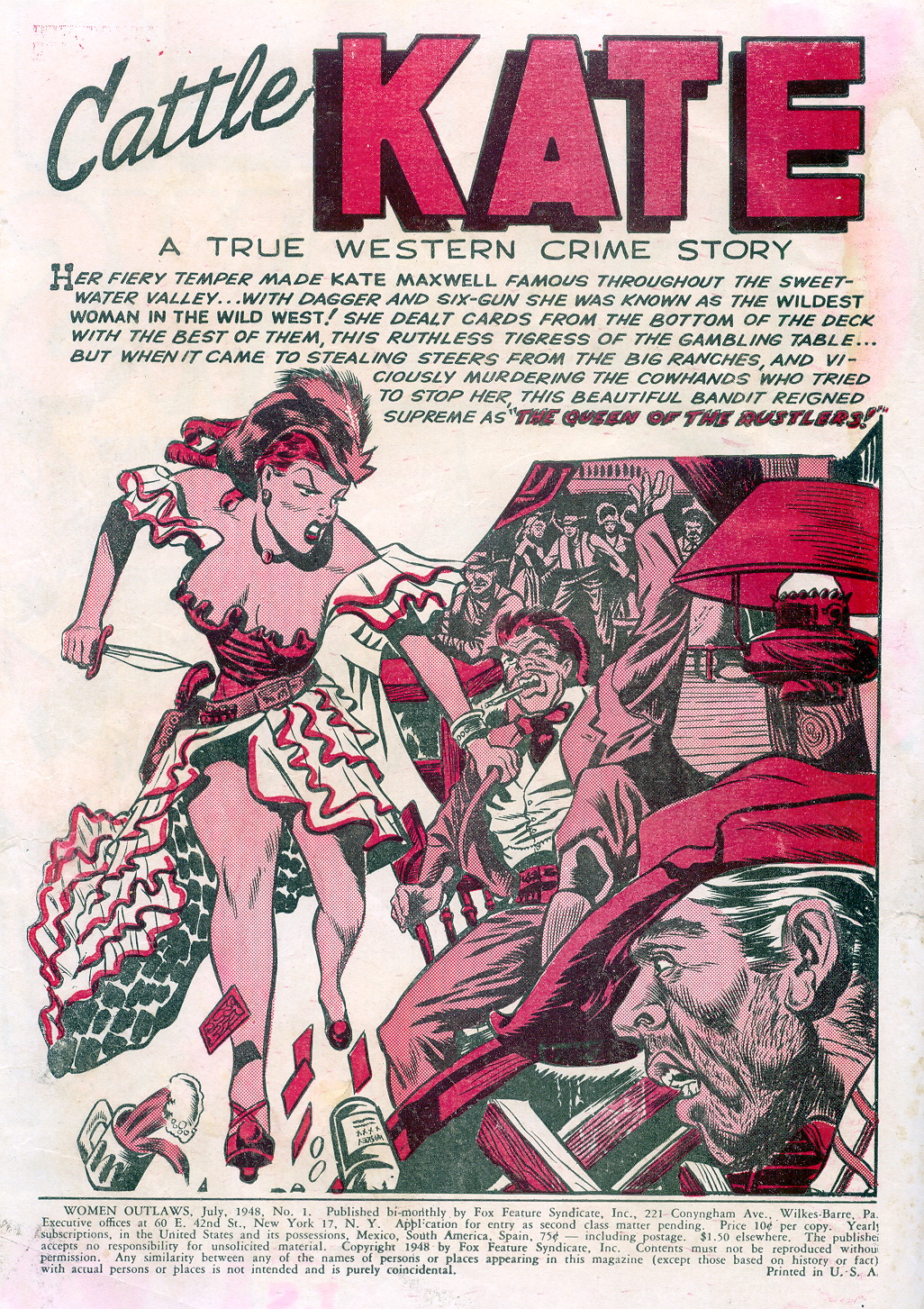 Read online Women Outlaws comic -  Issue #1 - 2