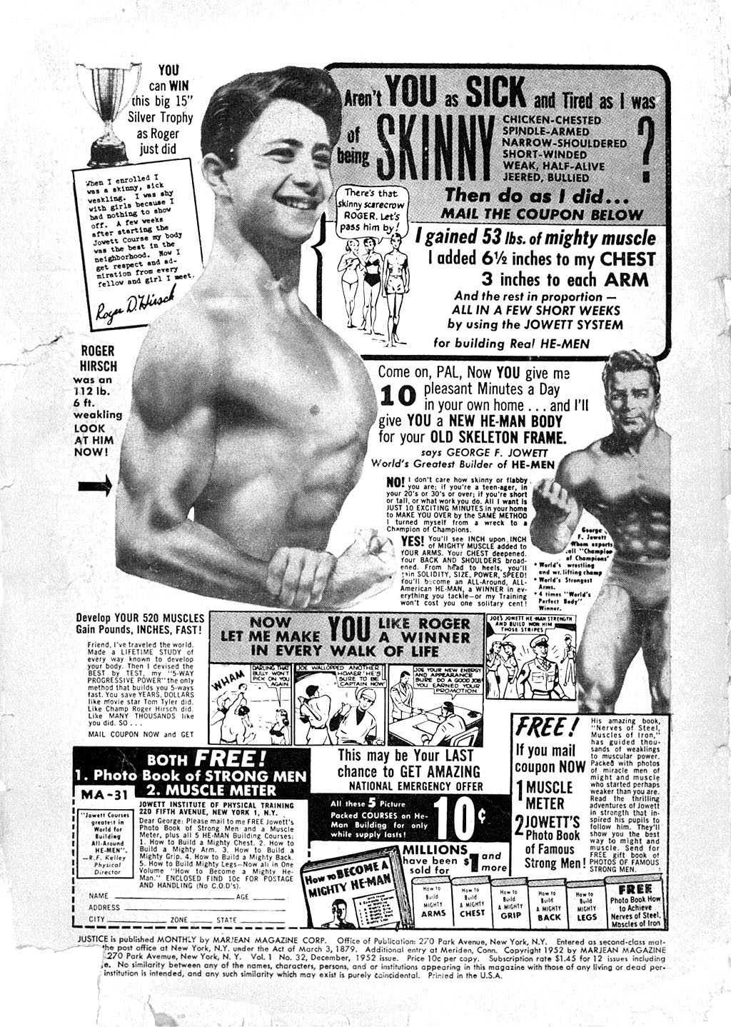 Read online Justice (1947) comic -  Issue #32 - 2