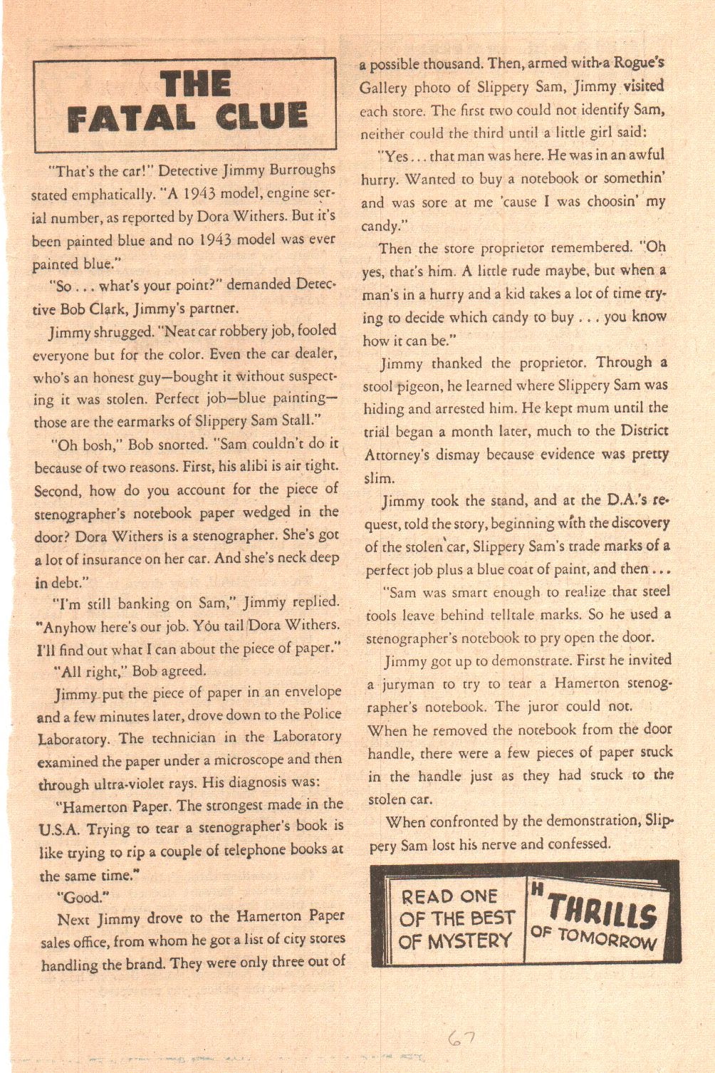 Read online Chamber of Clues comic -  Issue #28 - 30