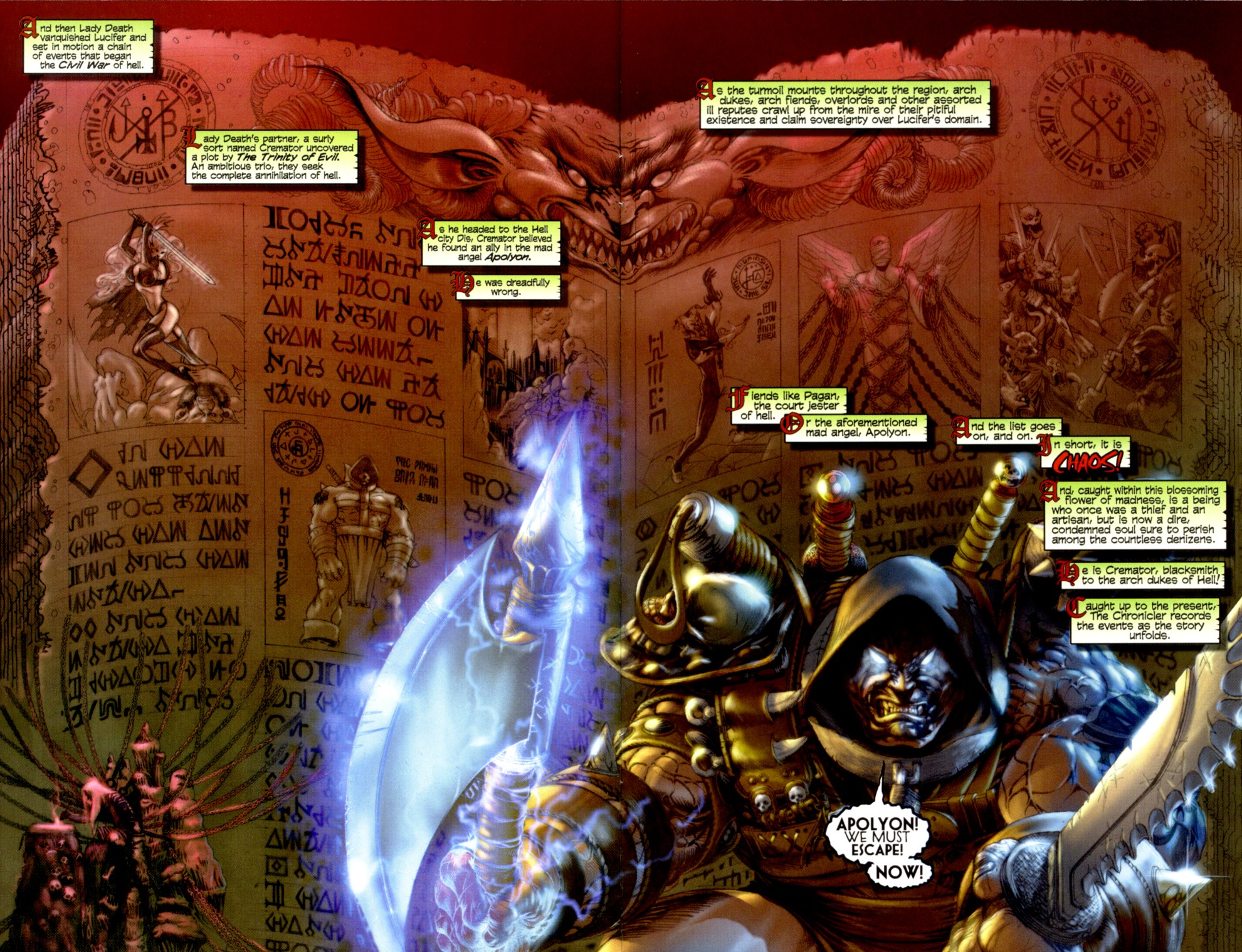 Read online Cremator: Hell's Guardian comic -  Issue #1 - 4