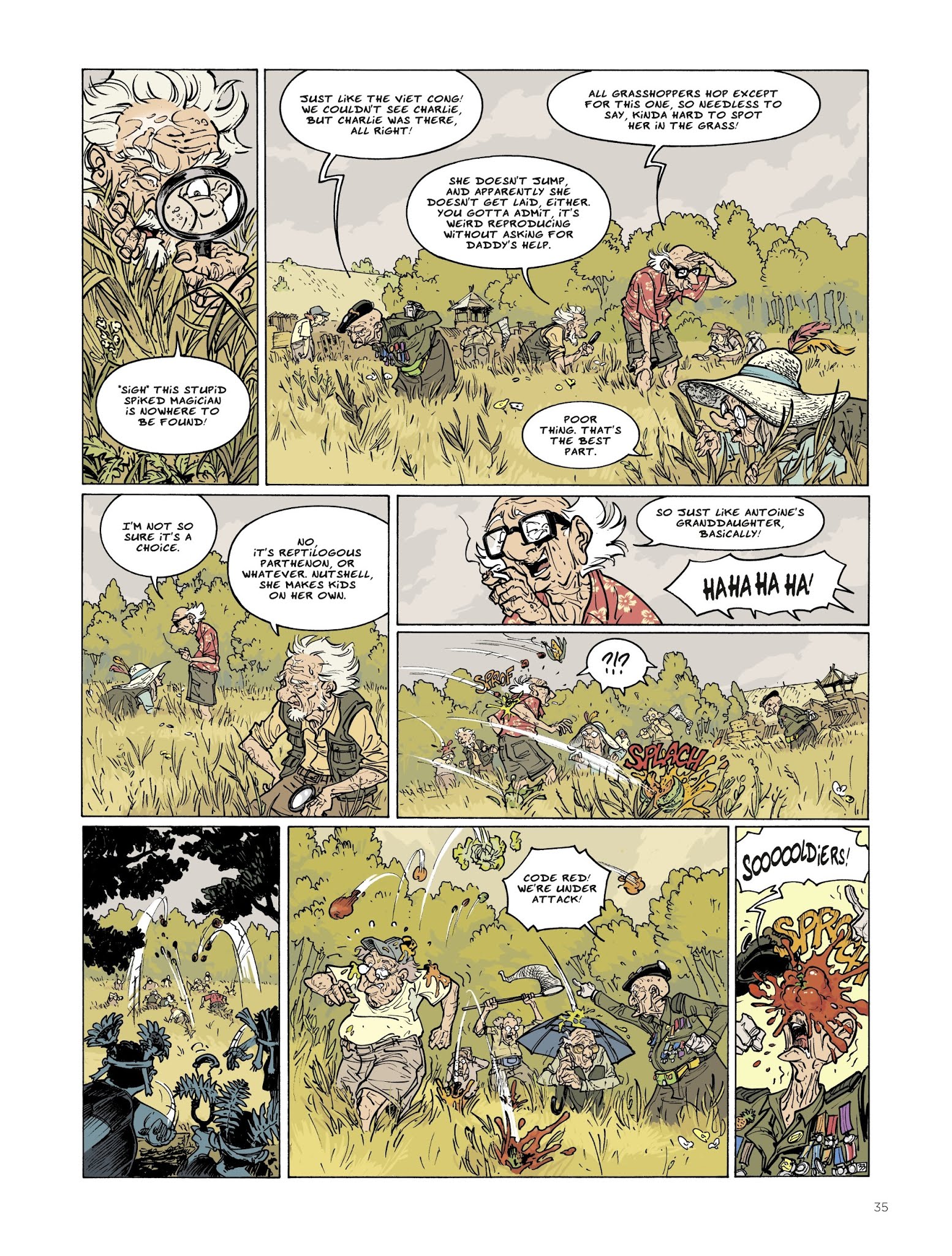 Read online The Old Geezers comic -  Issue #4 - 35