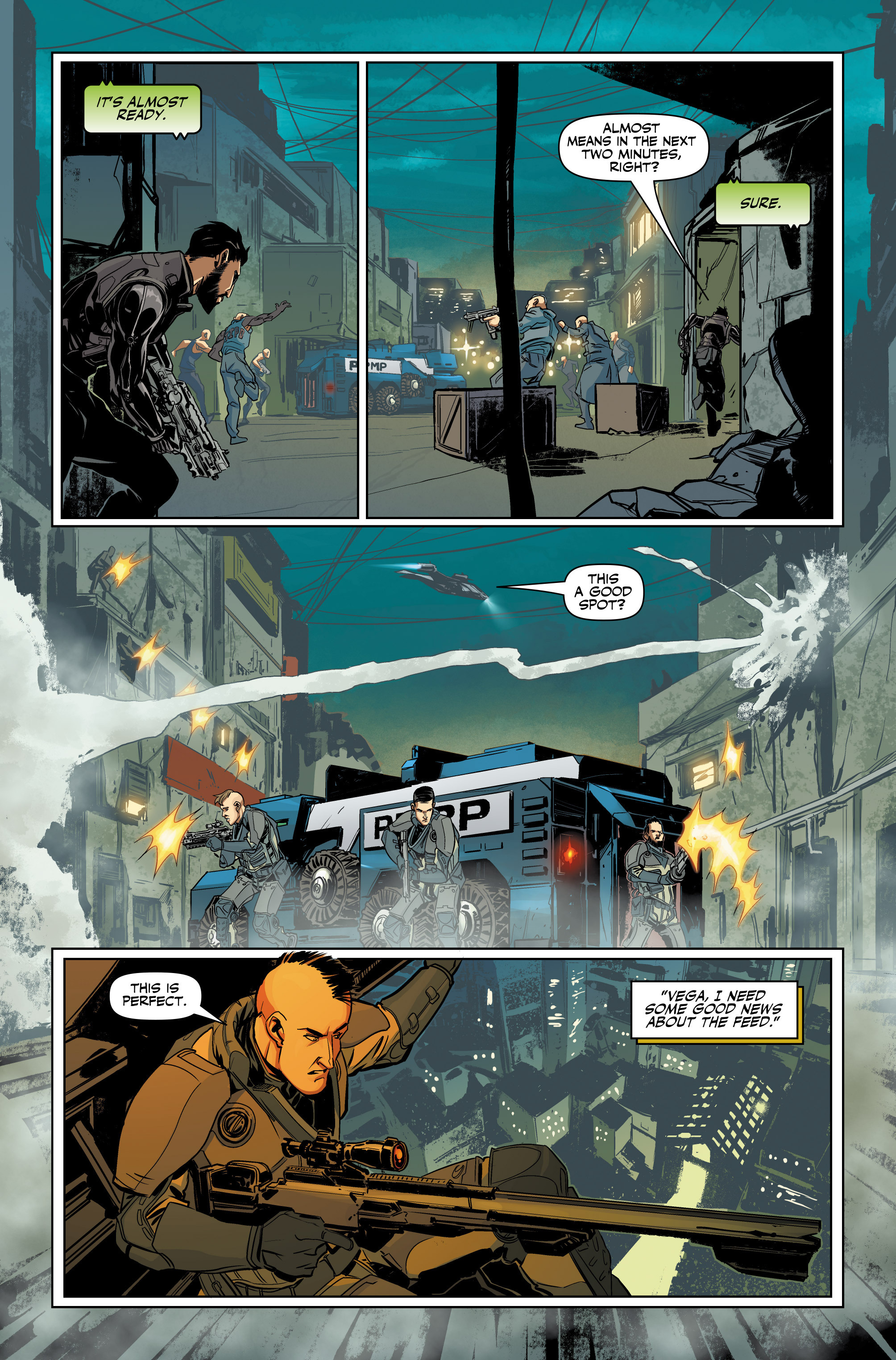 Read online Deus Ex: Children's Crusade comic -  Issue #5 - 12