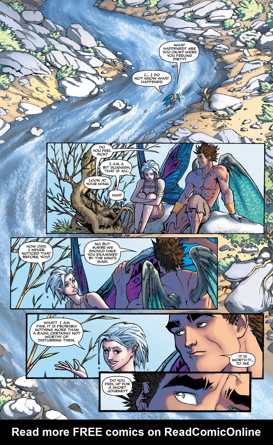 Read online Michael Turner's Soulfire: Dying Of The Light comic -  Issue #1 - 9