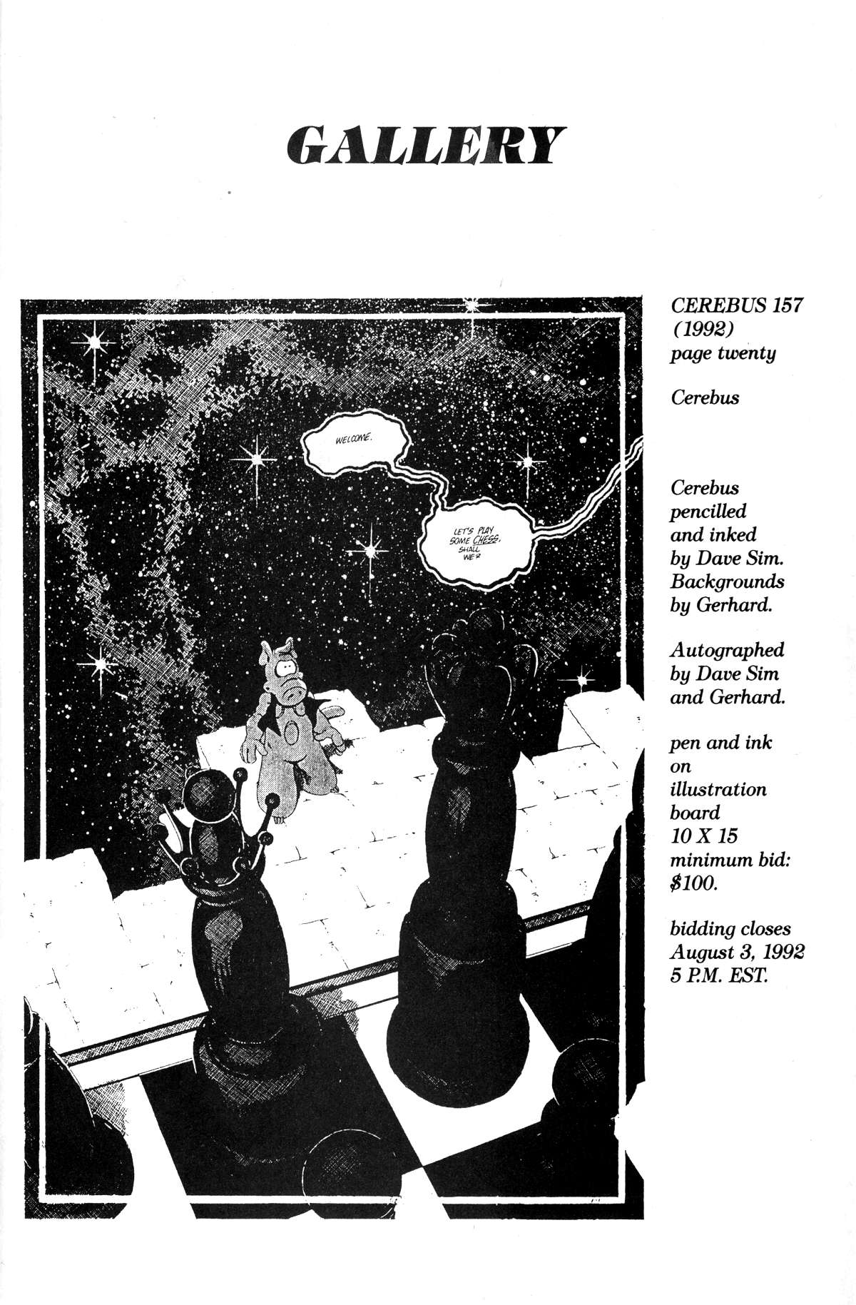 Cerebus Issue #159 #158 - English 31